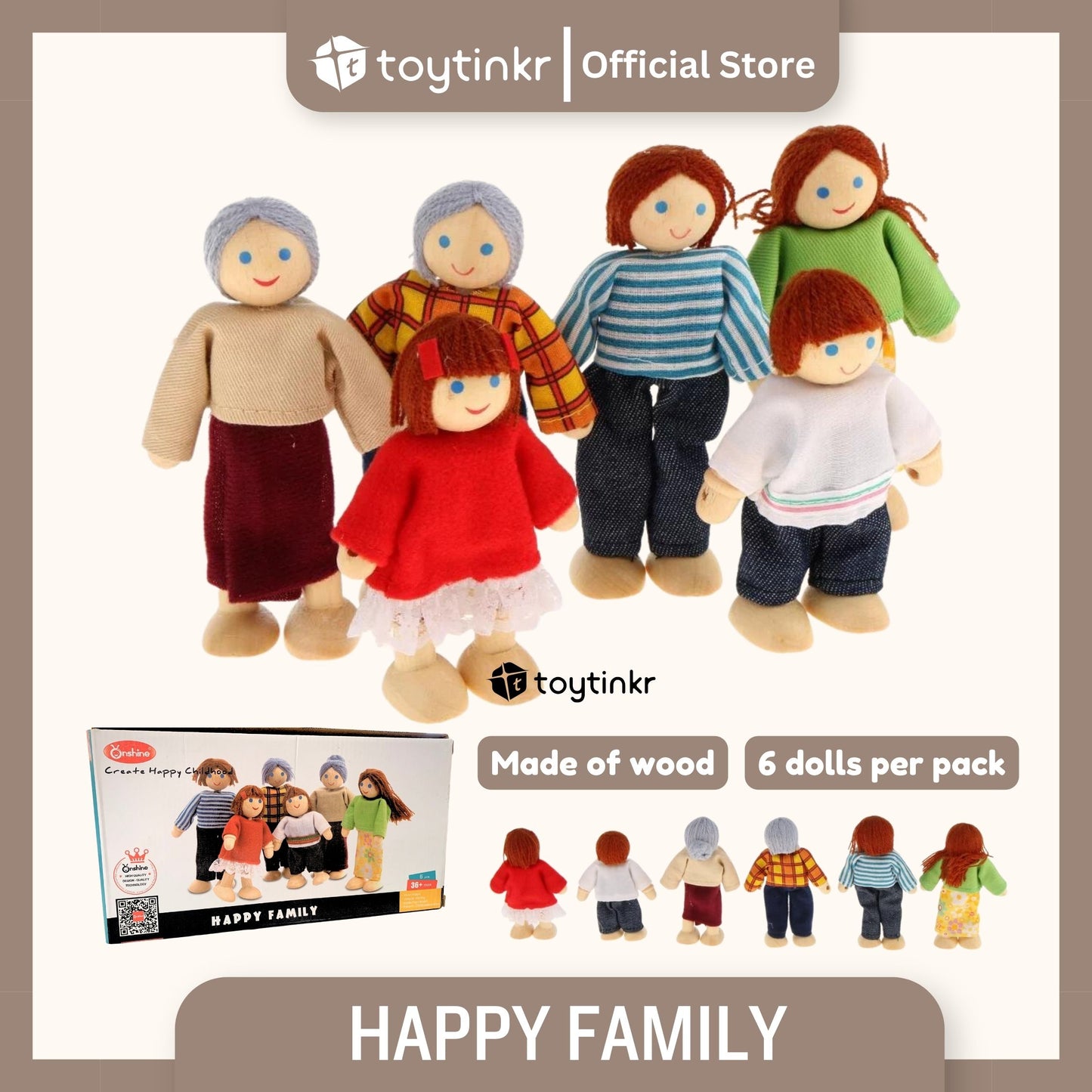 Happy Family Doll by Toytinkr