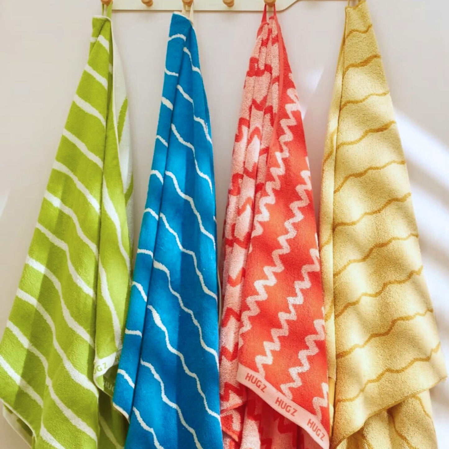 Hug Z AntiBacterial Bath Towel by Toytinkr