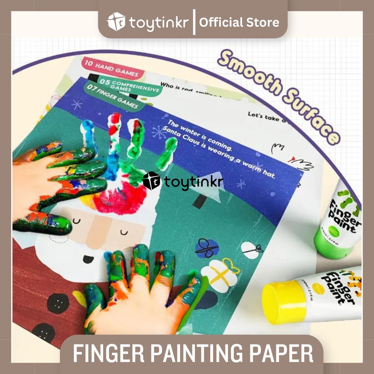 Jar Melo Finger Painting Paper By Toytinkr