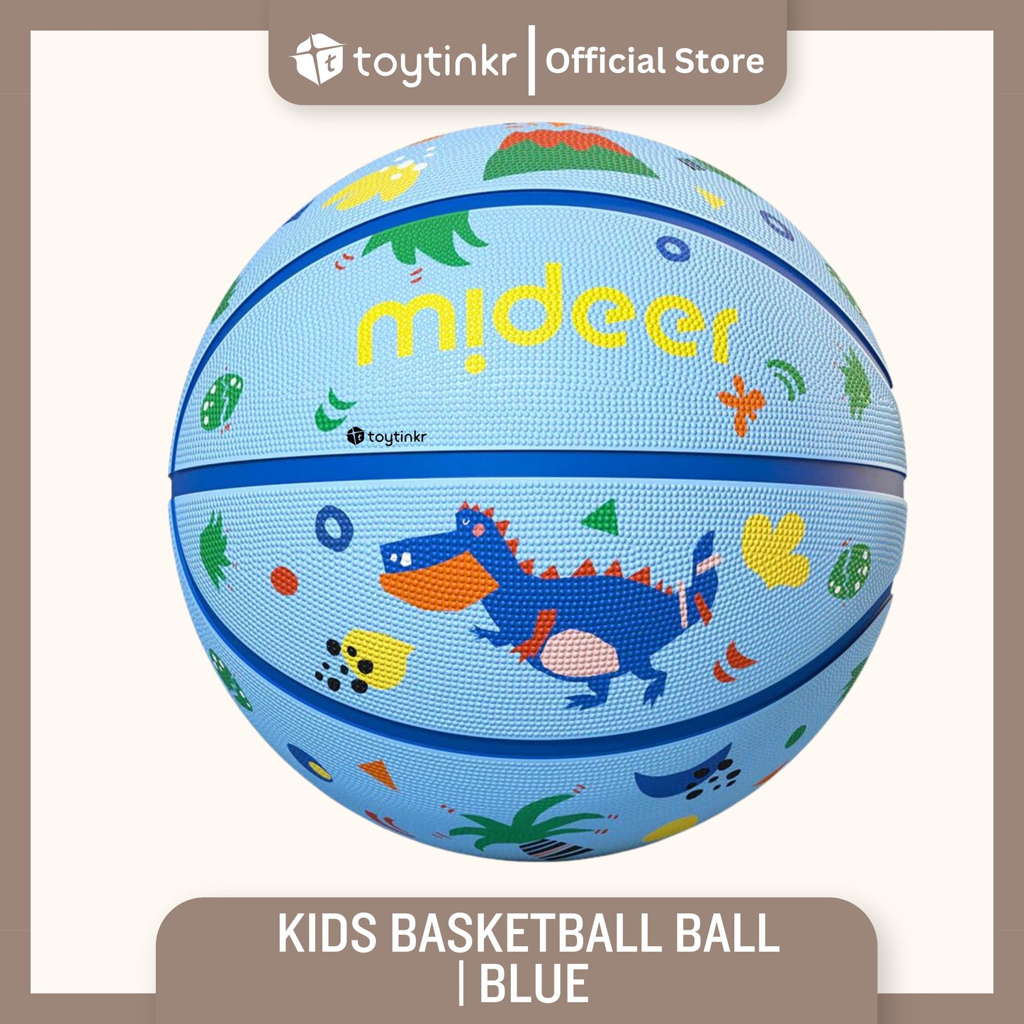 Mideer Kids Basketball Ball by Toytinkr
