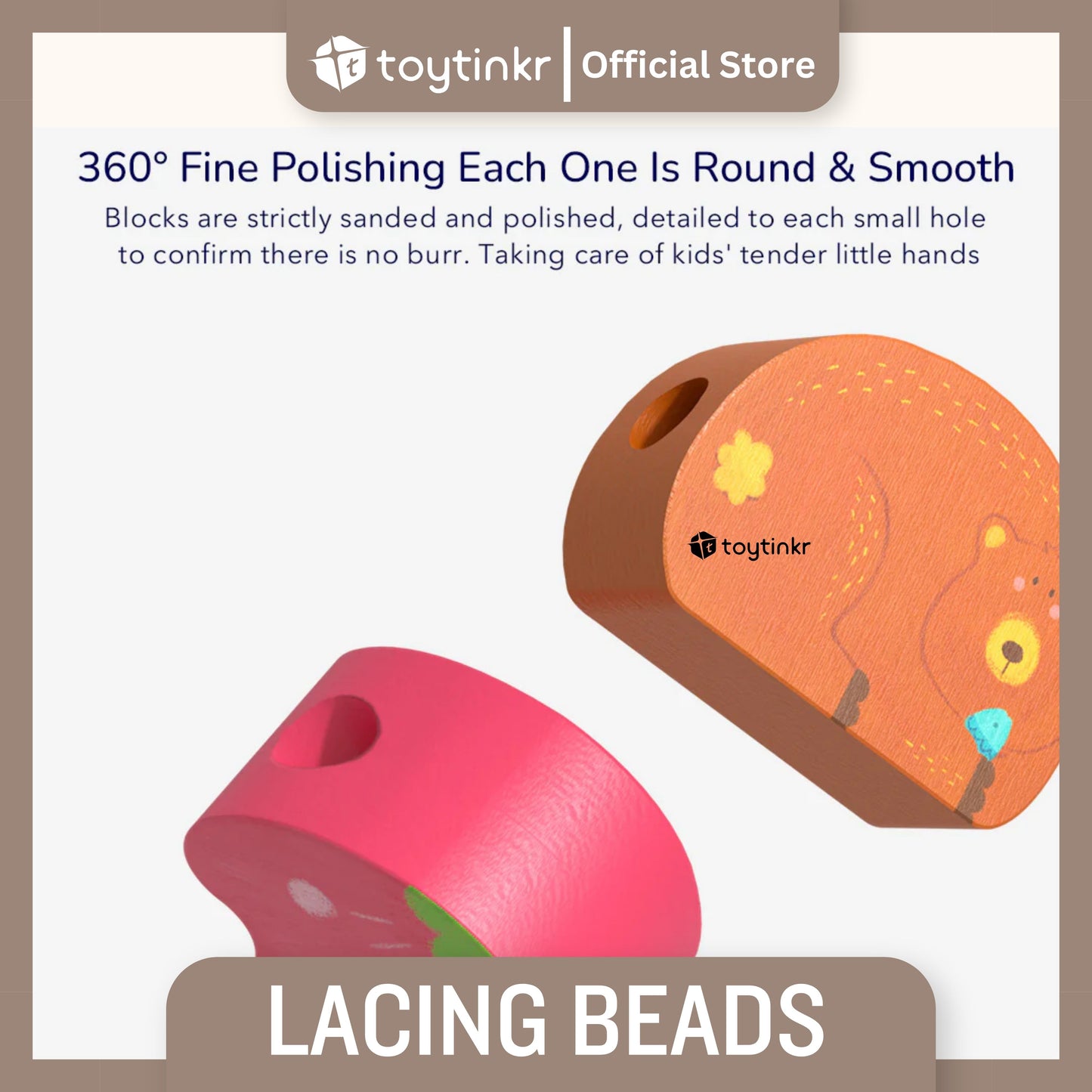 Mideer Lacing Beads by Toytinkr