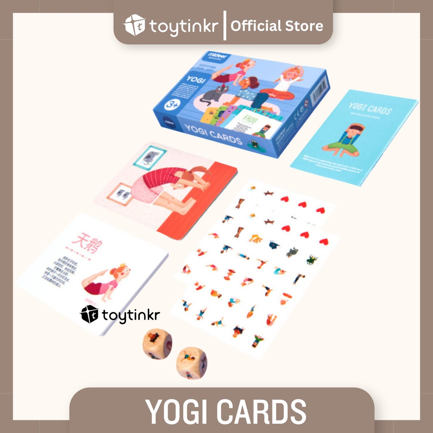 Mideer Yogi Cards by Toytinkr
