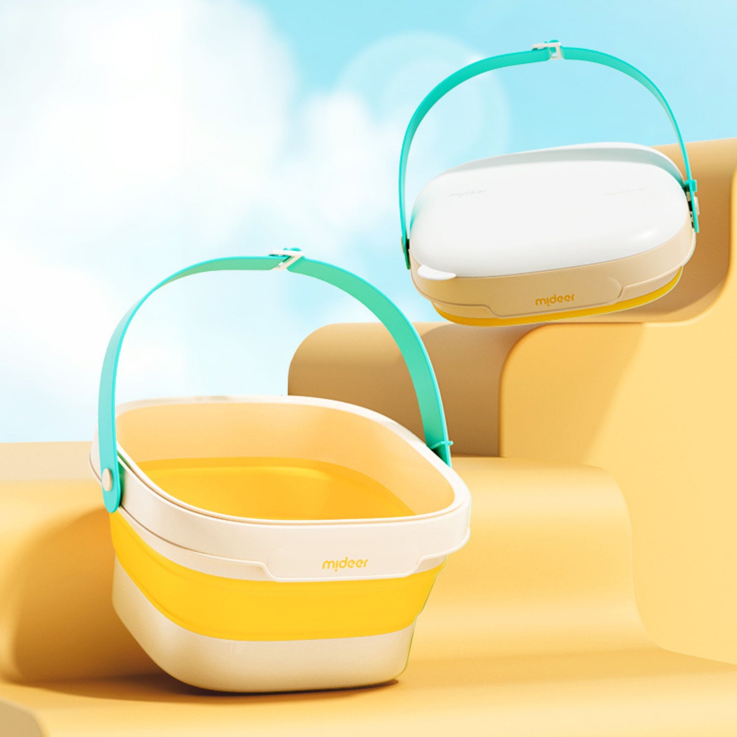 Mideer Portable Gouache Paint Bucket Set by Toytinkr