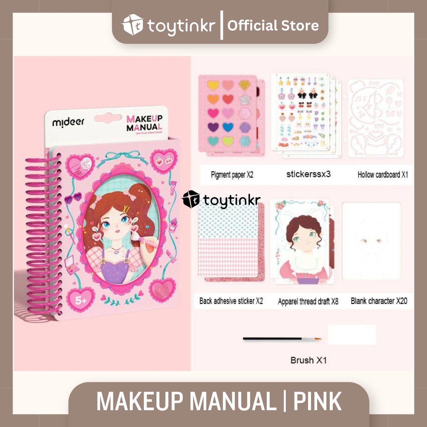 Mideer Makeup Manual By Toytinkr