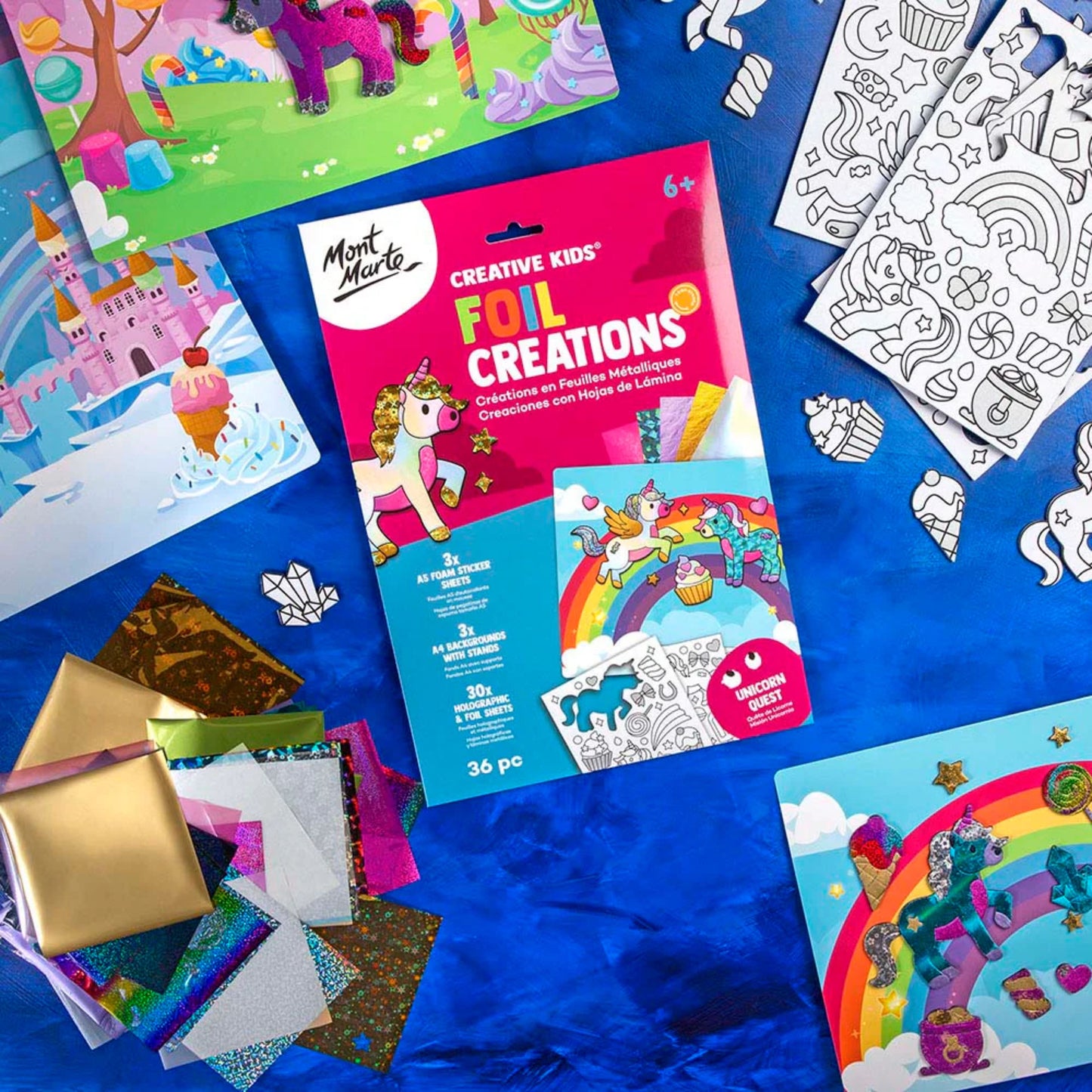 Mont Marte Foil Creations - Unicorn Quest by Toytinkr