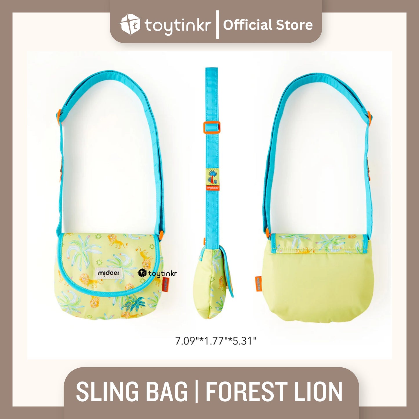 Mideer Kids Sling Bag by Toytinkr