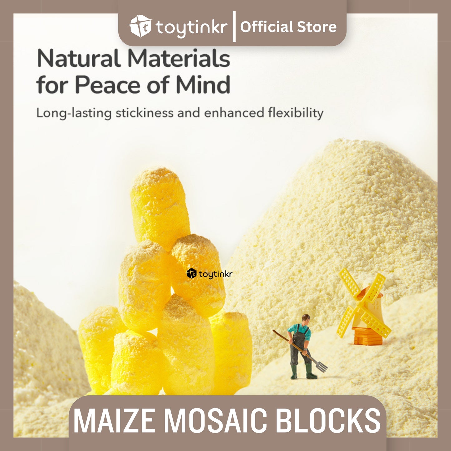 Mideer Maize Mosaic Blocks by Toytinkr