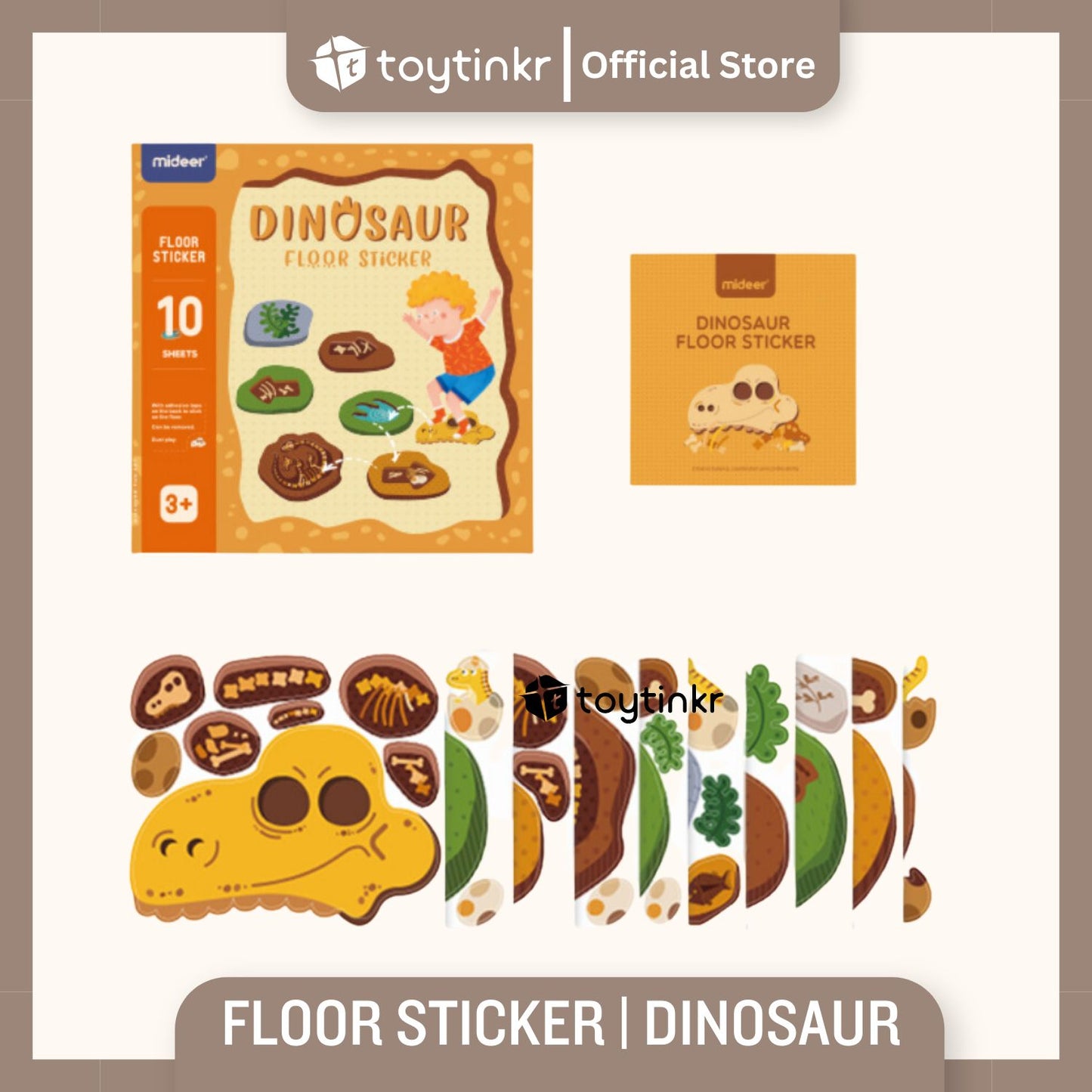 Mideer Floor Sticker by Toytinkr