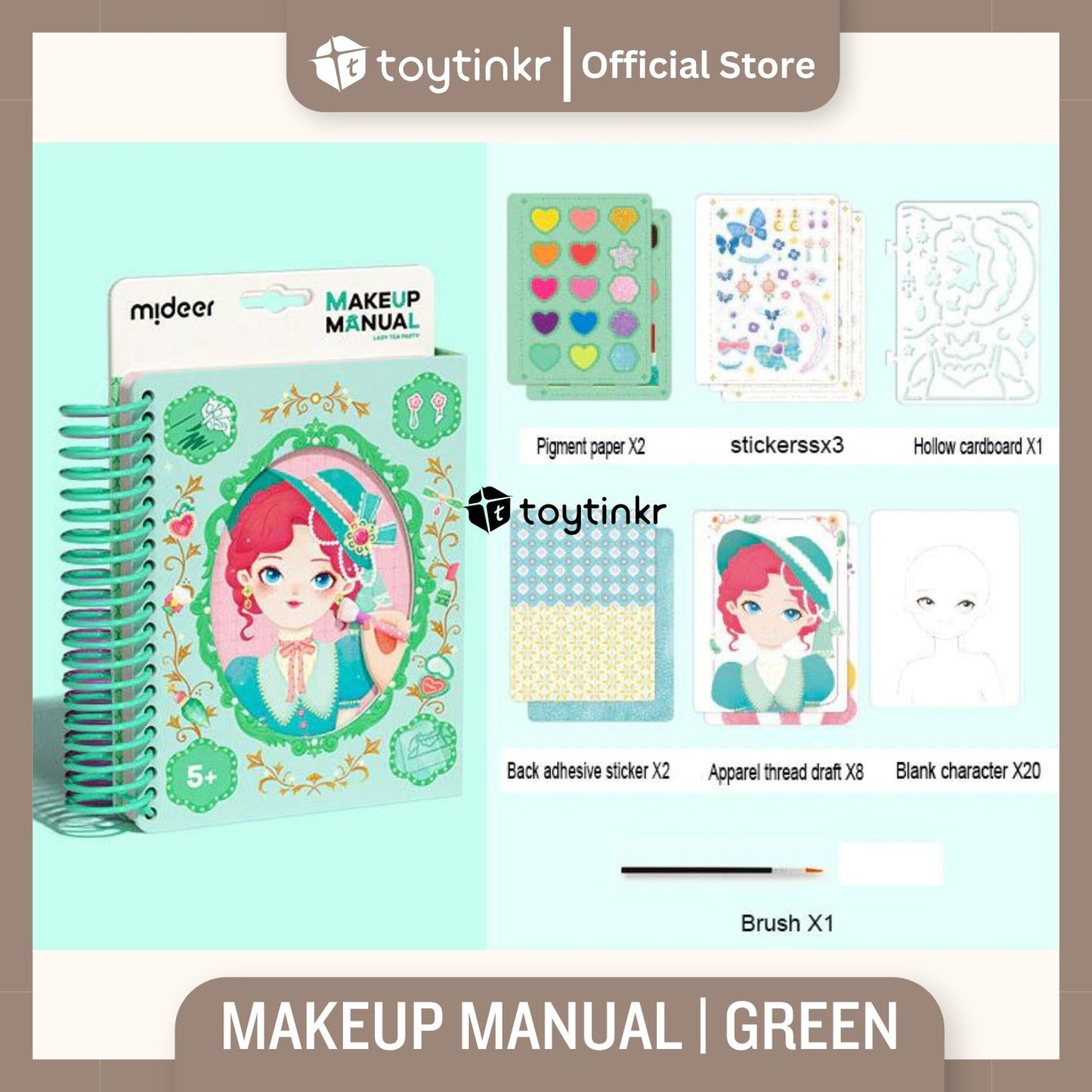 Mideer Makeup Manual By Toytinkr