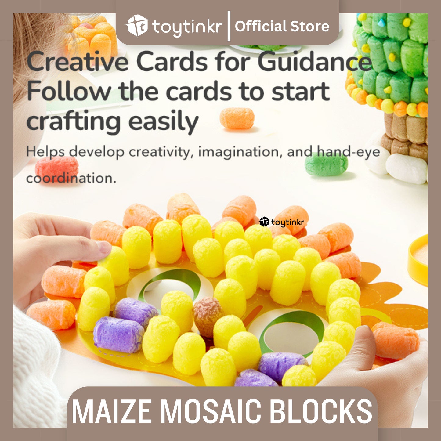 Mideer Maize Mosaic Blocks by Toytinkr