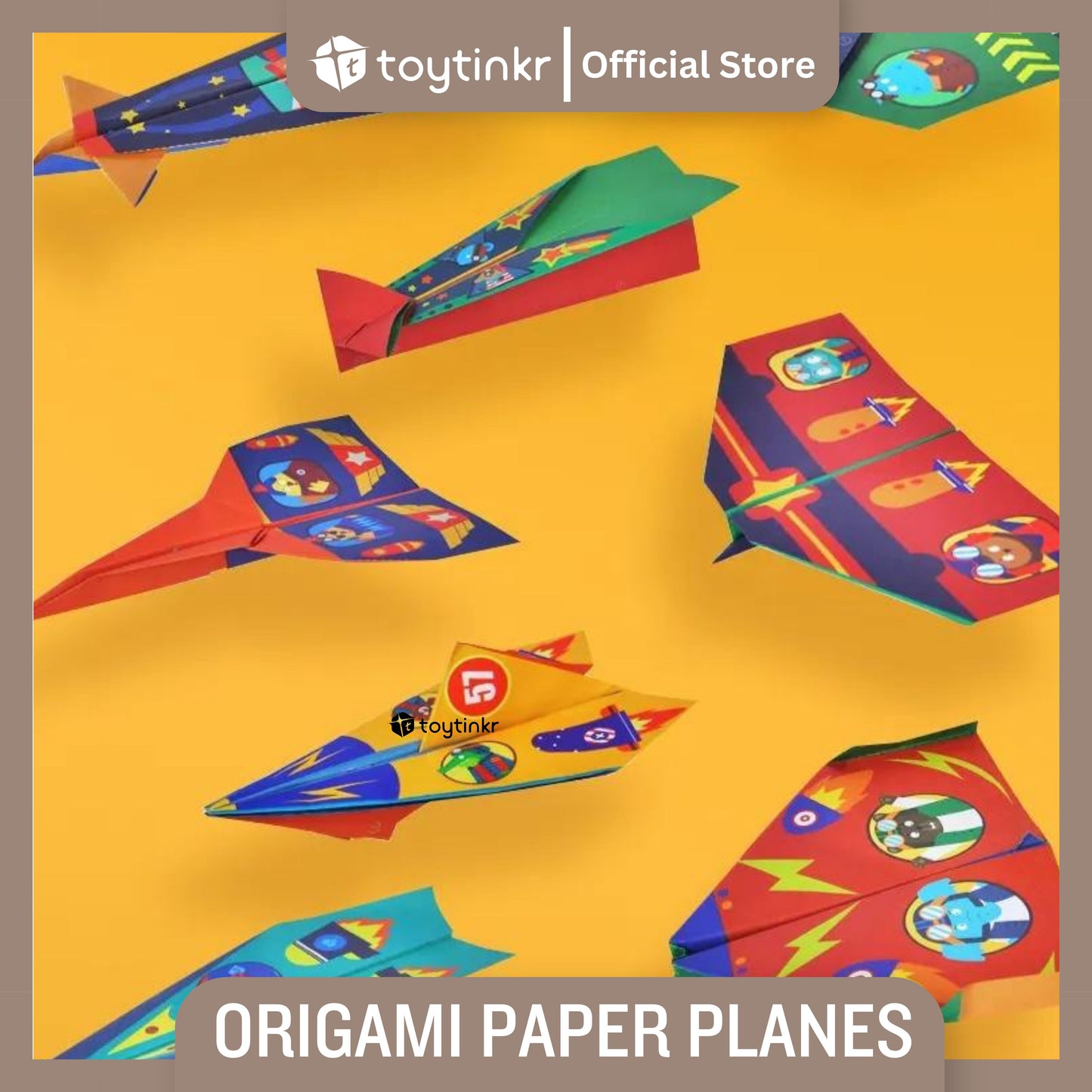 Mideer Origami Paper Planes by Toytinkr