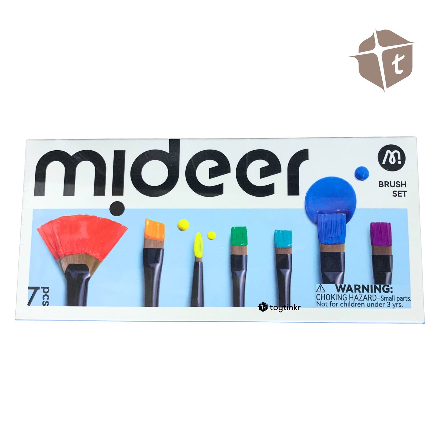 Mideer Finger Paint Brush Set by Toytinkr