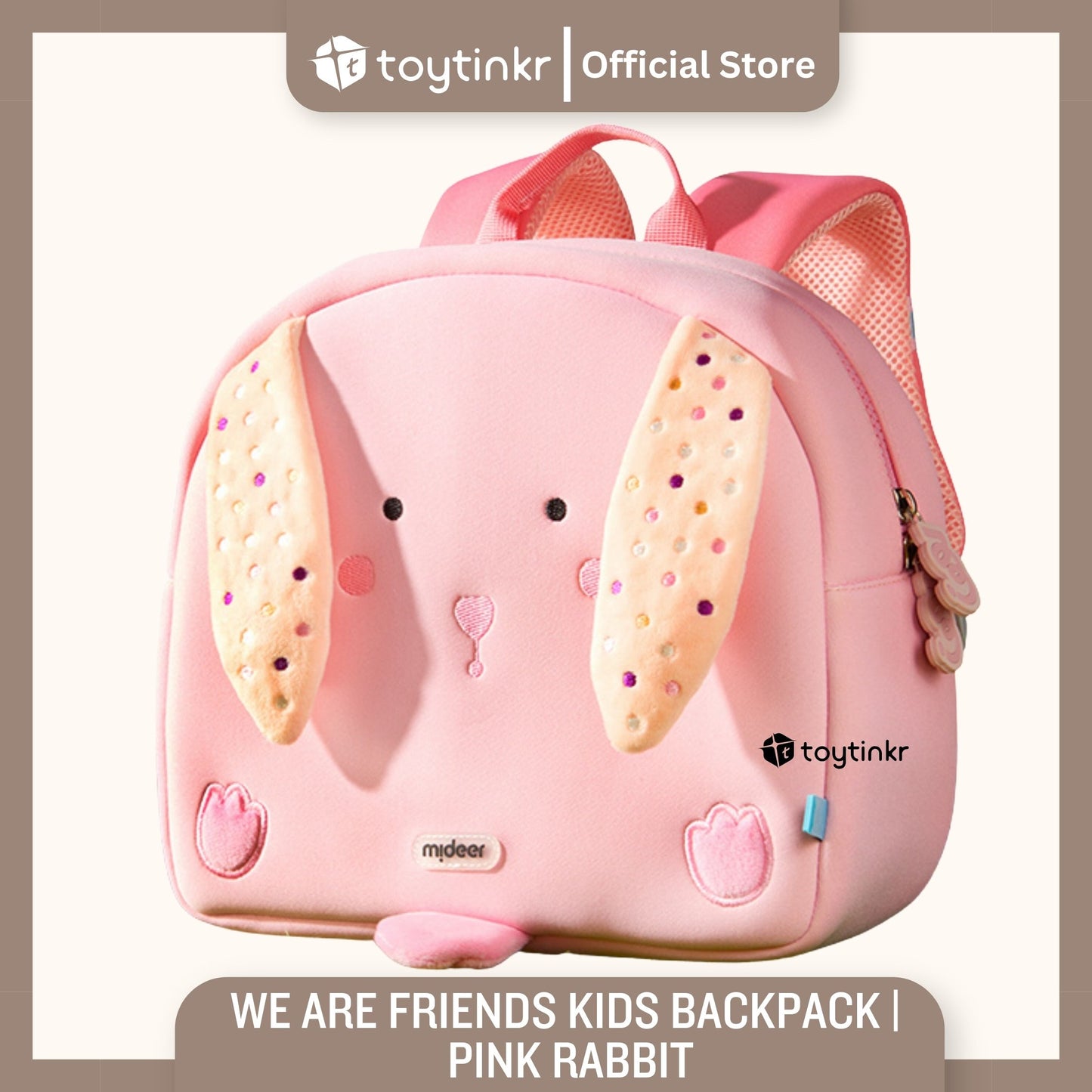 Mideer We Are Friends Kids Backpack By Toytinkr