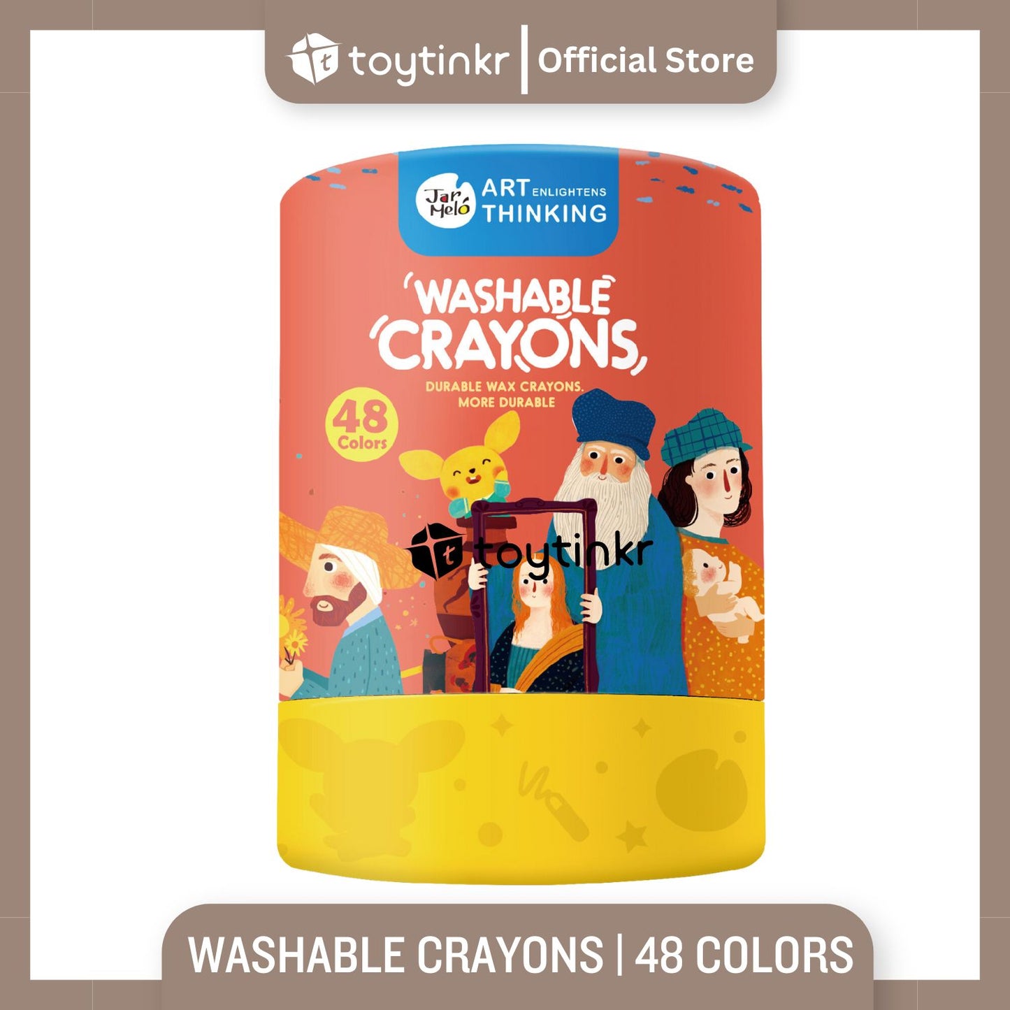 Jar Melo Washable Crayons by Toytinkr