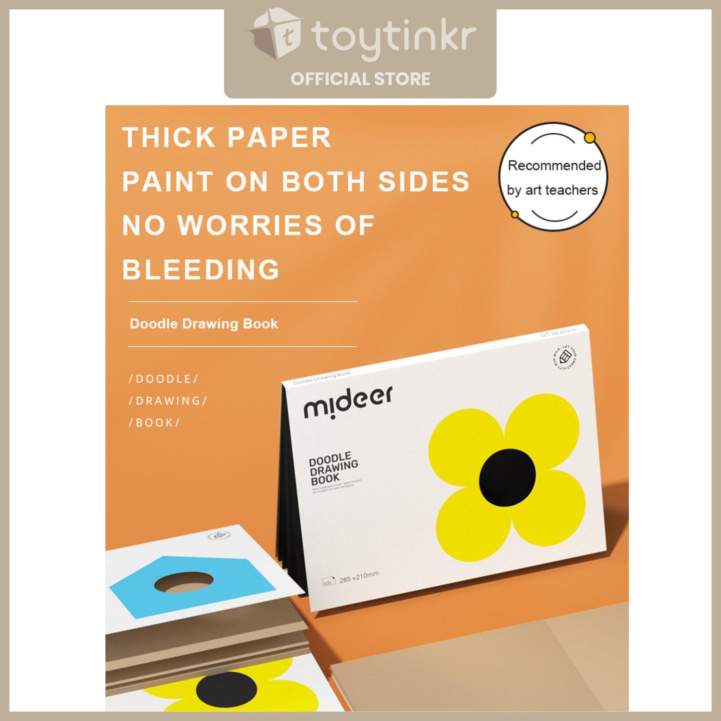 Mideer Drawing Doodle Book By Mideer