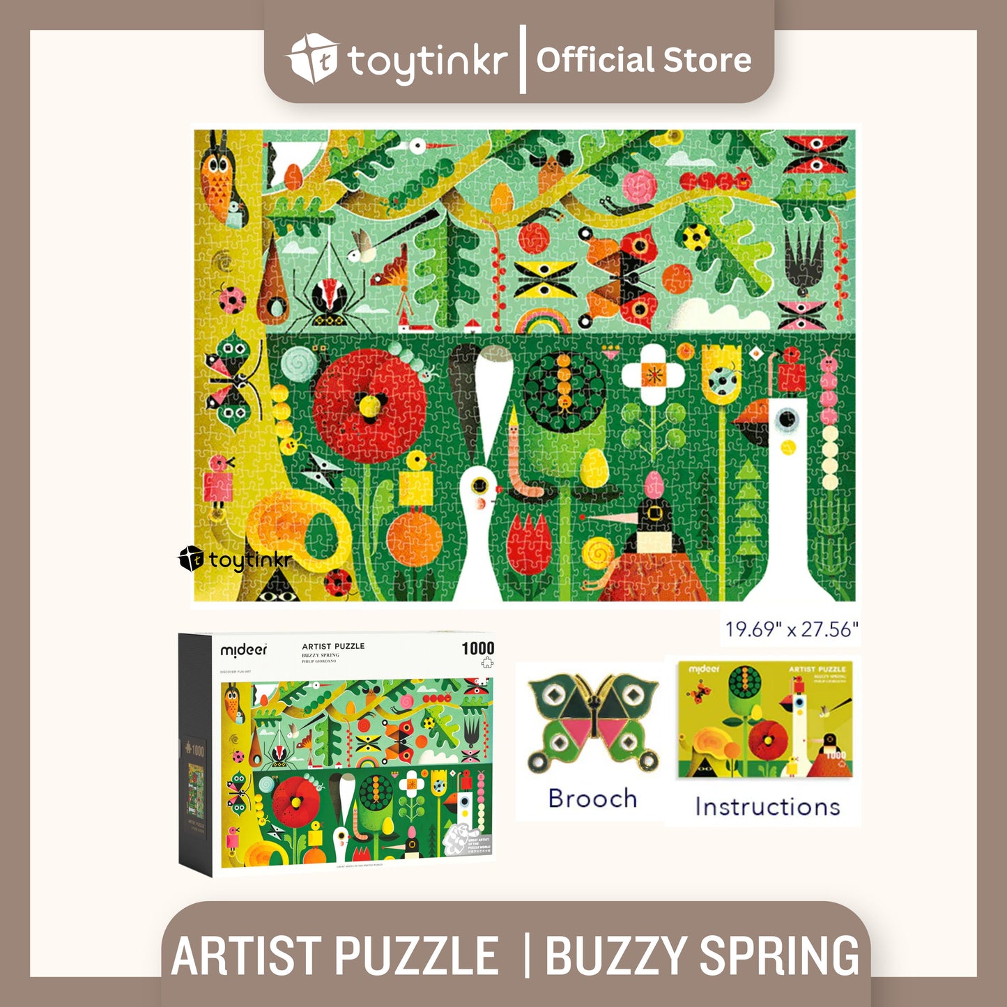 Mideer Artist Puzzle by Toytinkr