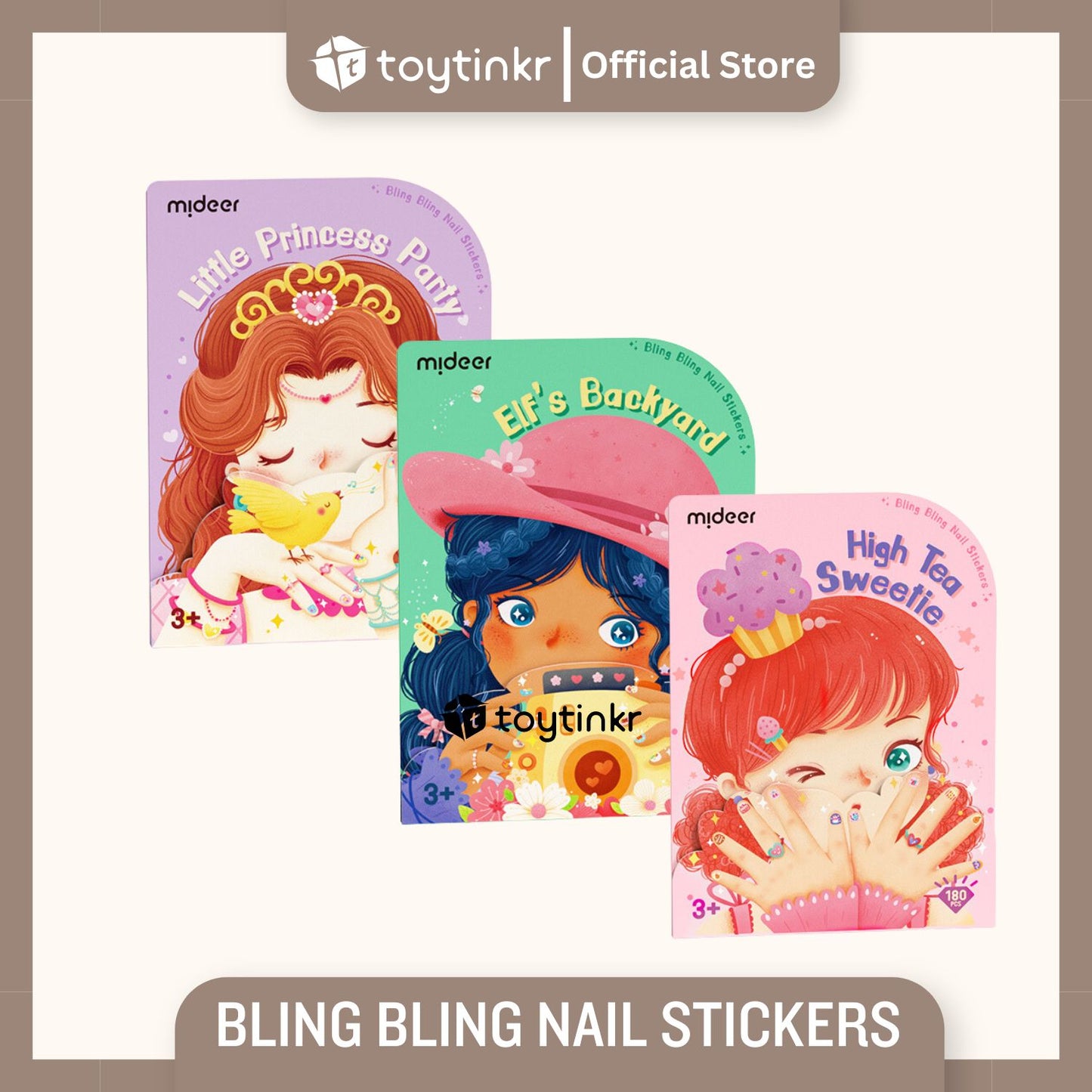 Mideer Bling Bling Nail Stickers by Toytinkr