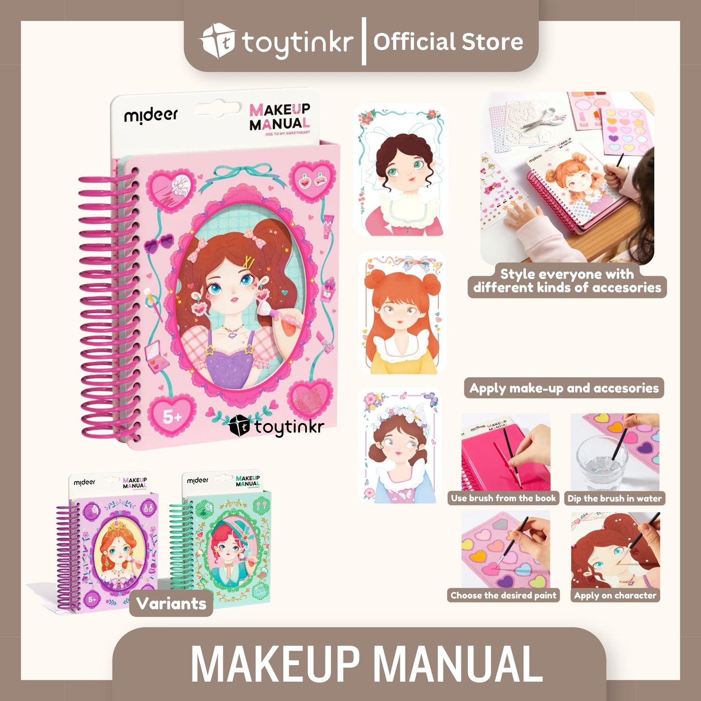 Mideer Makeup Manual By Toytinkr