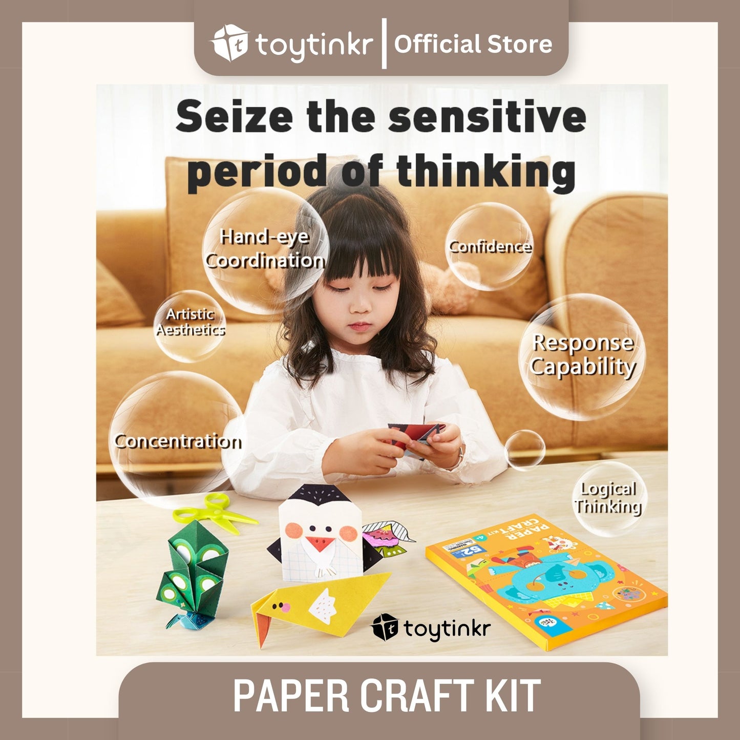 Jar Melo Paper Craft Kit by Toytinkr