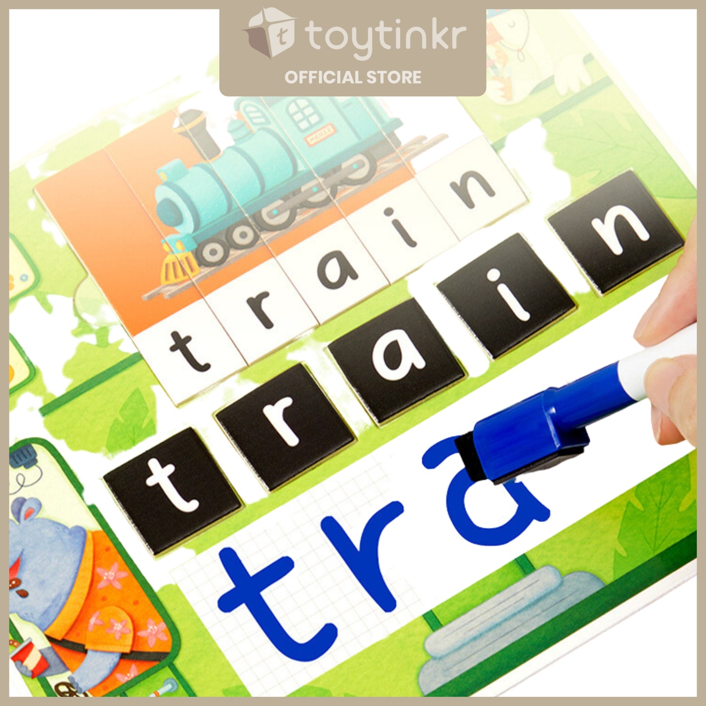 Mideer Oh Bus English Puzzle By Toytinkr