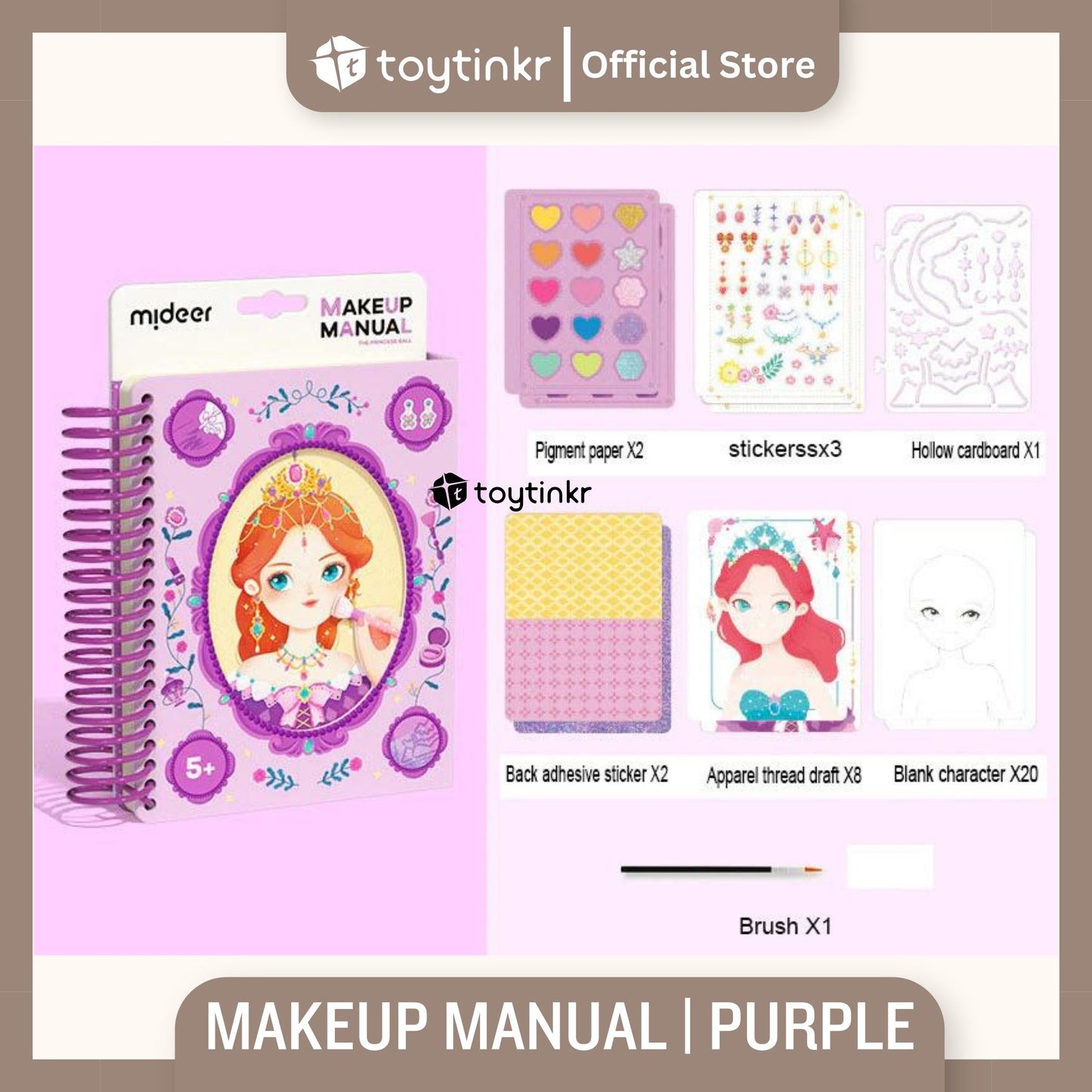 Mideer Makeup Manual By Toytinkr