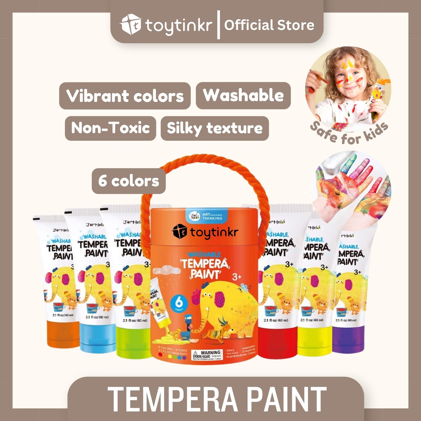 Jar Melo Tempera Paint By Toytinkr