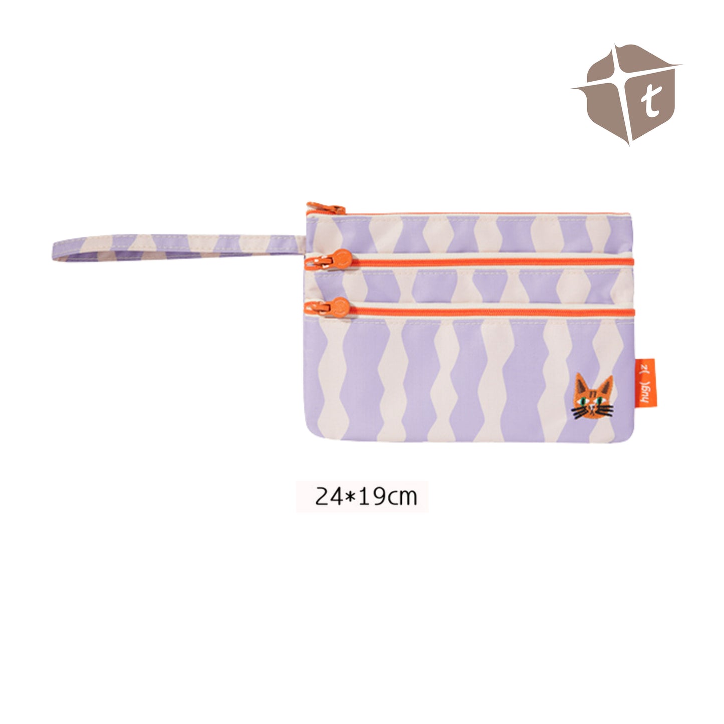 Hug Z Personalized 3 Zip Pouch by Toytinkr