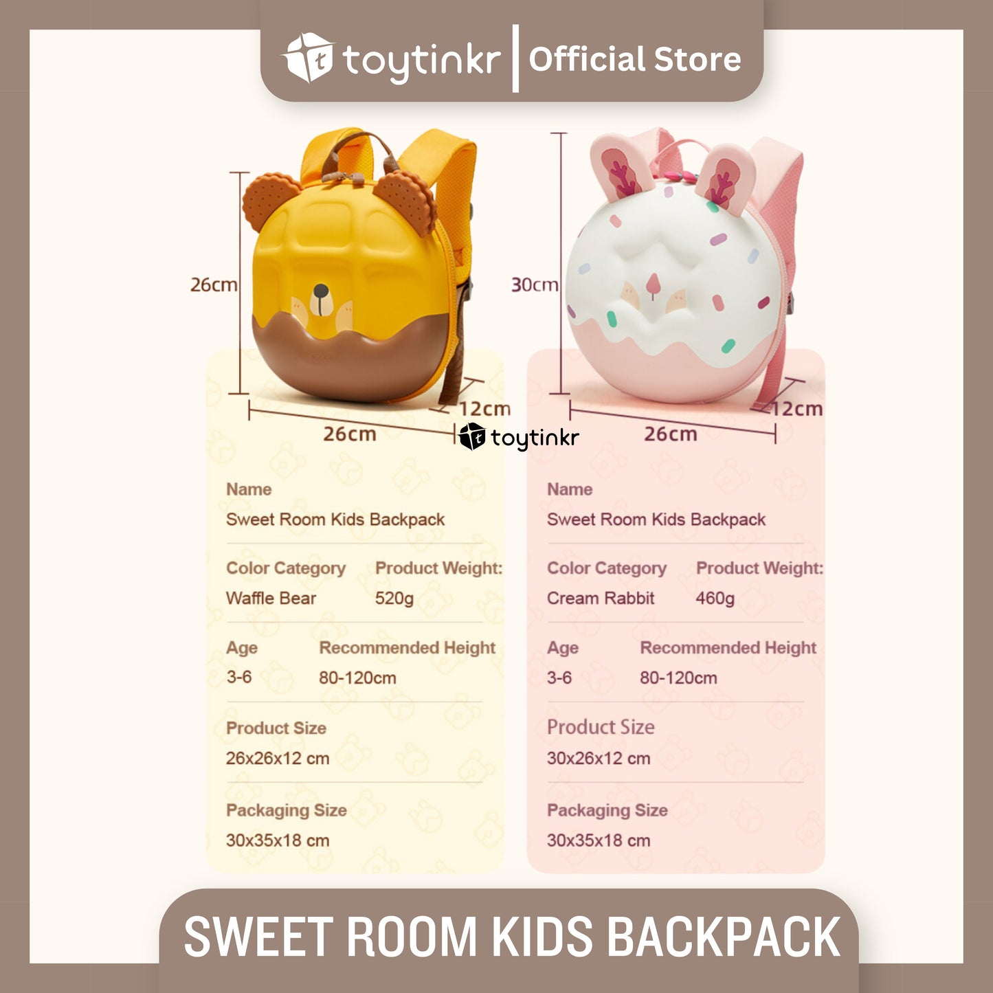 Mideer Sweet Room Kids Backpack by Toytinkr