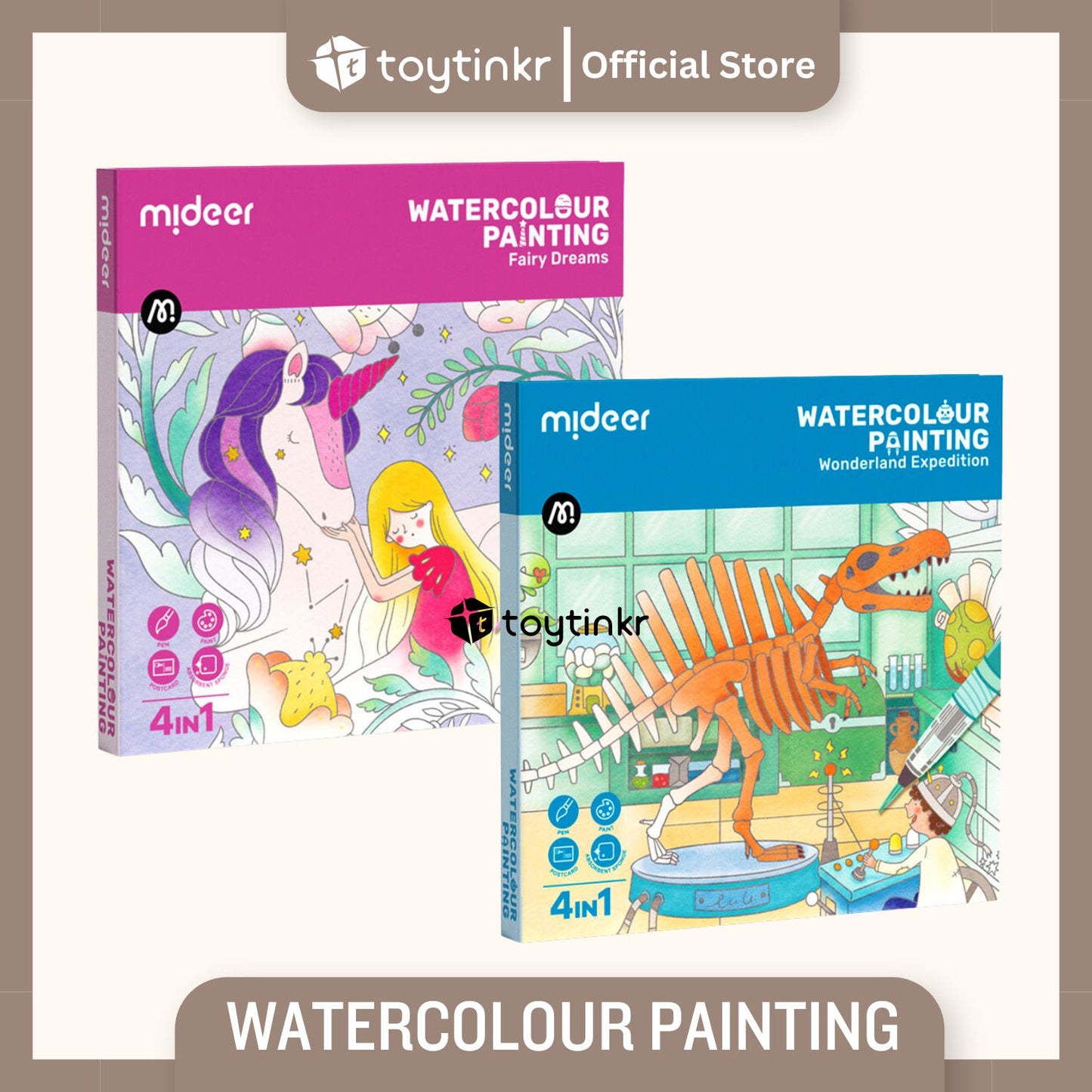 Mideer Watercolour Painting Kit By Toytinkr