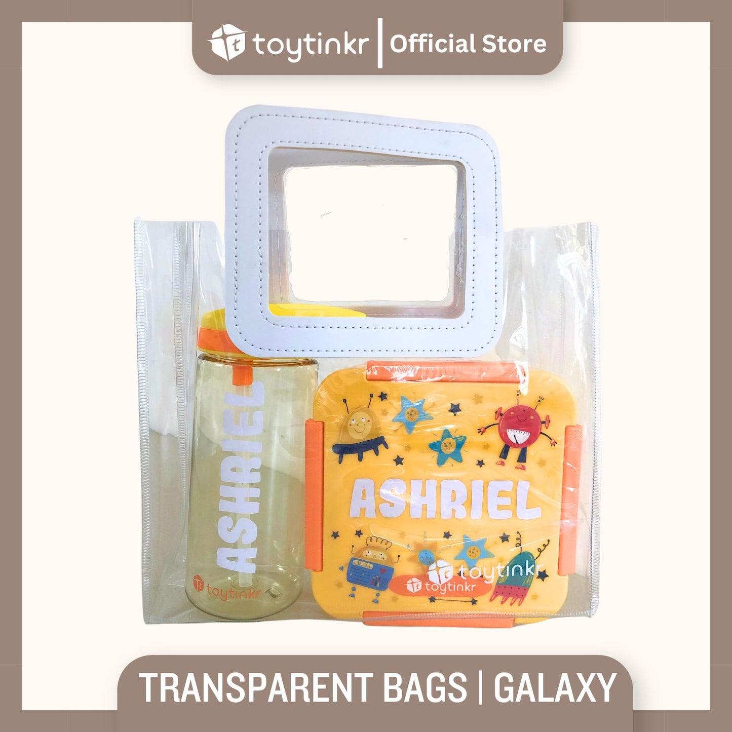 Toytinkr Personalized Snackbox Set