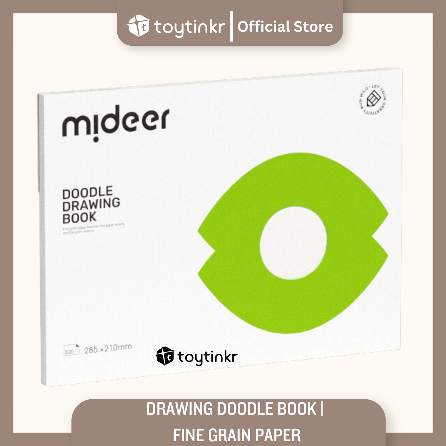 Mideer Drawing Doodle Book By Mideer