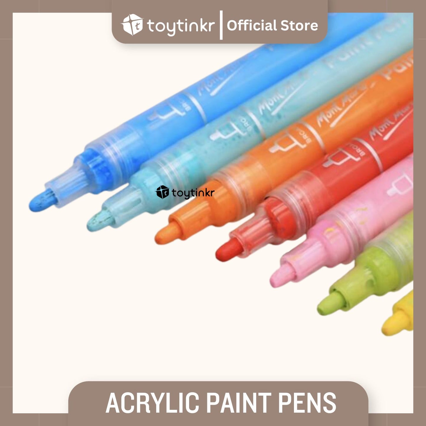 Mont Marte Acrylic Paint Pens By Toytinkr