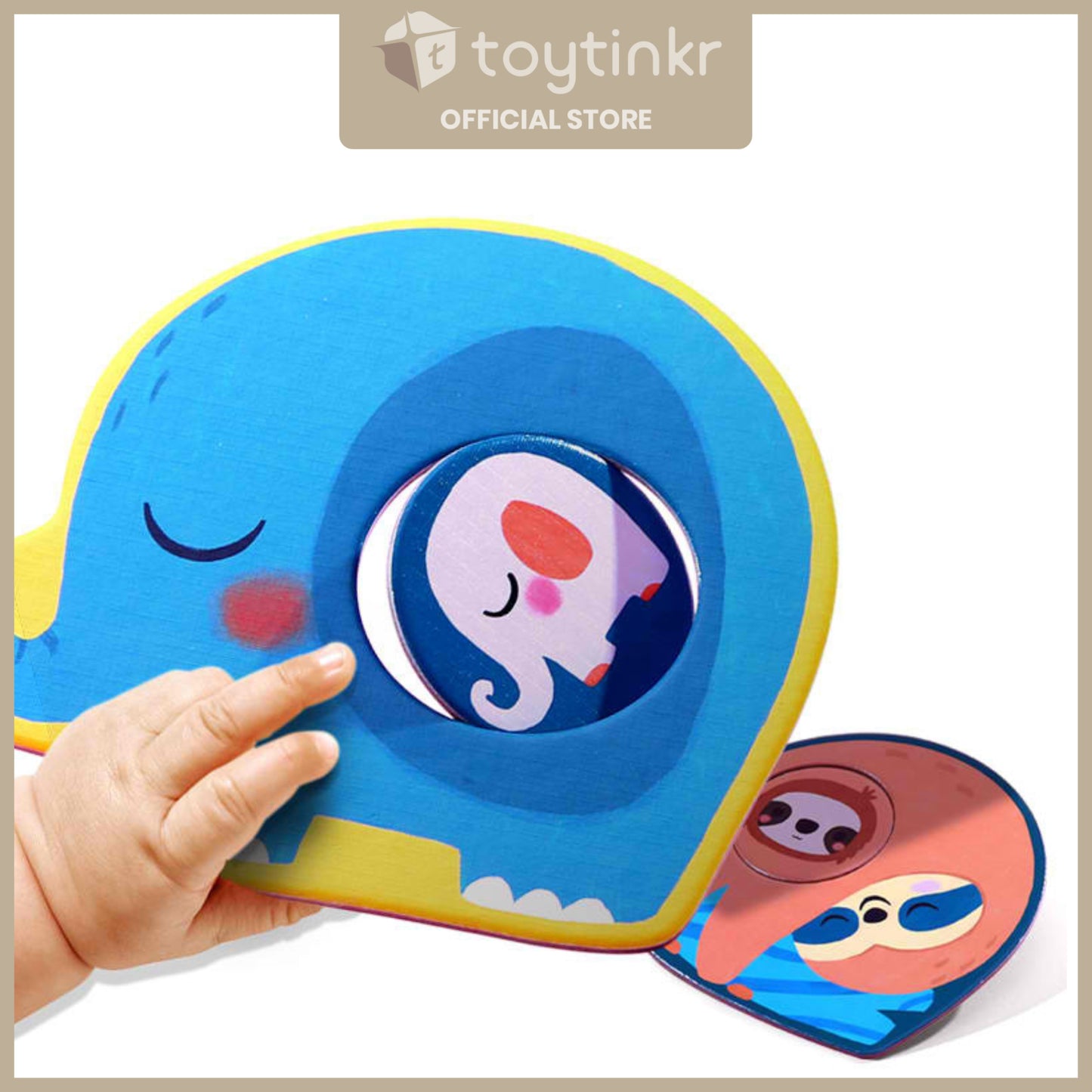 Jar Melo Baby Puzzle - Match the Baby by Toytinkr