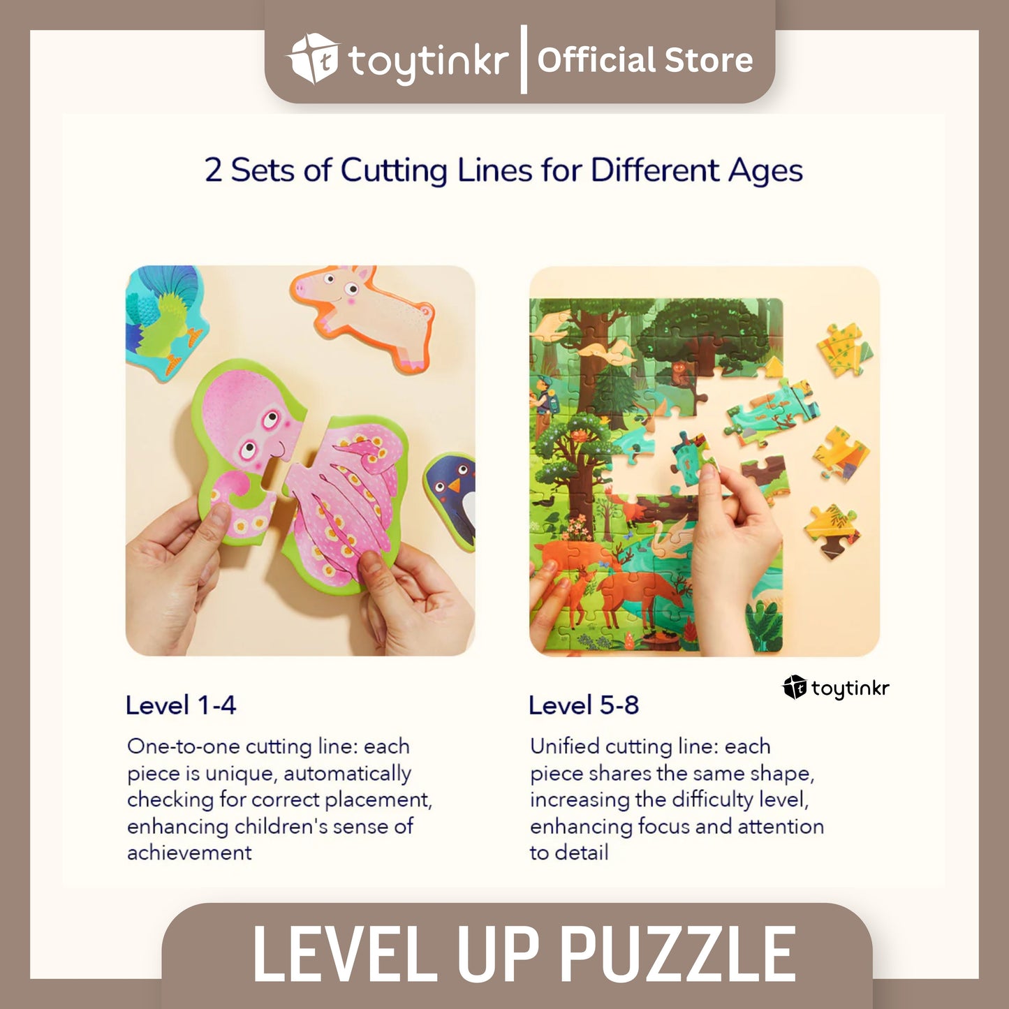 Mideer Advanced Puzzle Level 1 to 9 by Toytinkr