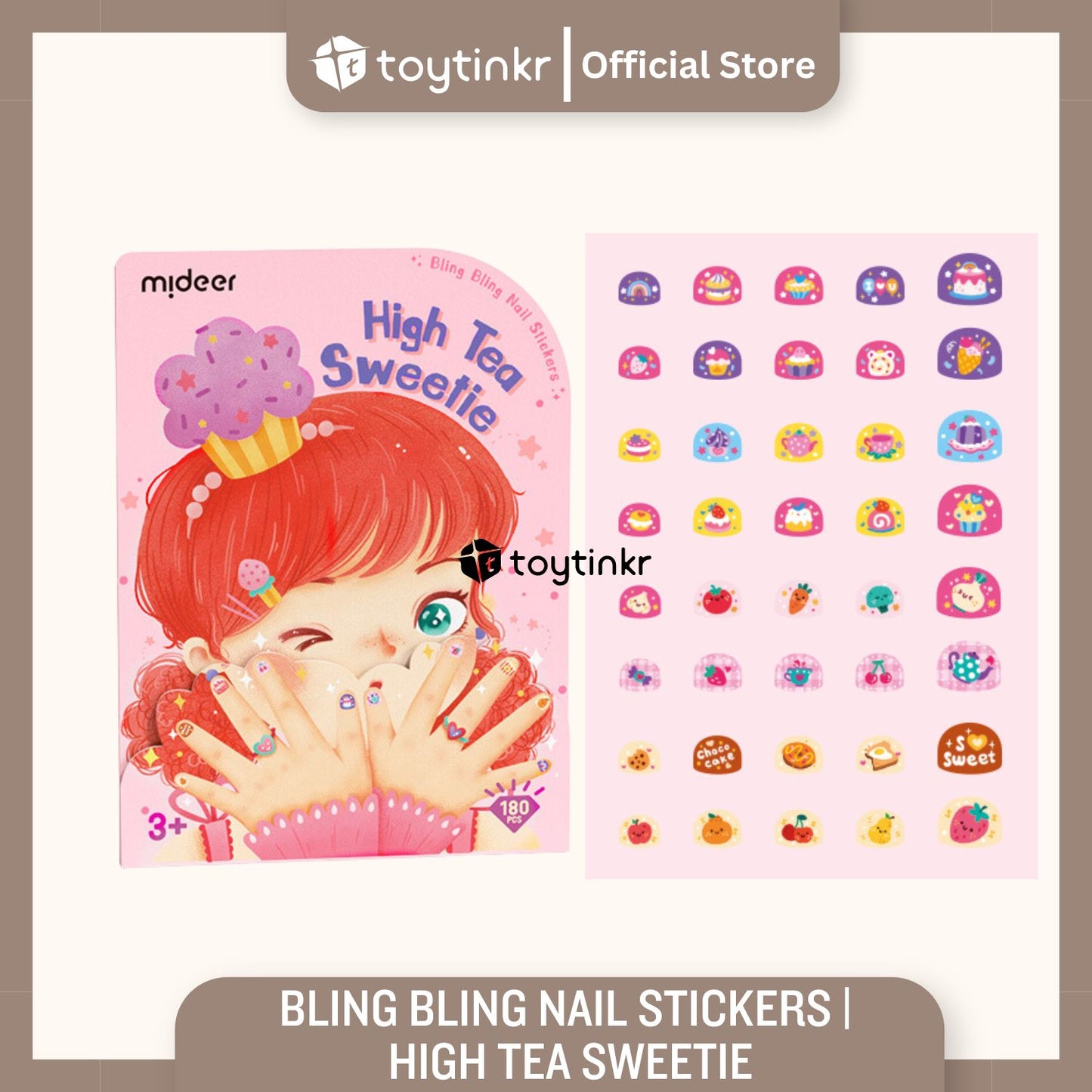 Mideer Bling Bling Nail Stickers by Toytinkr