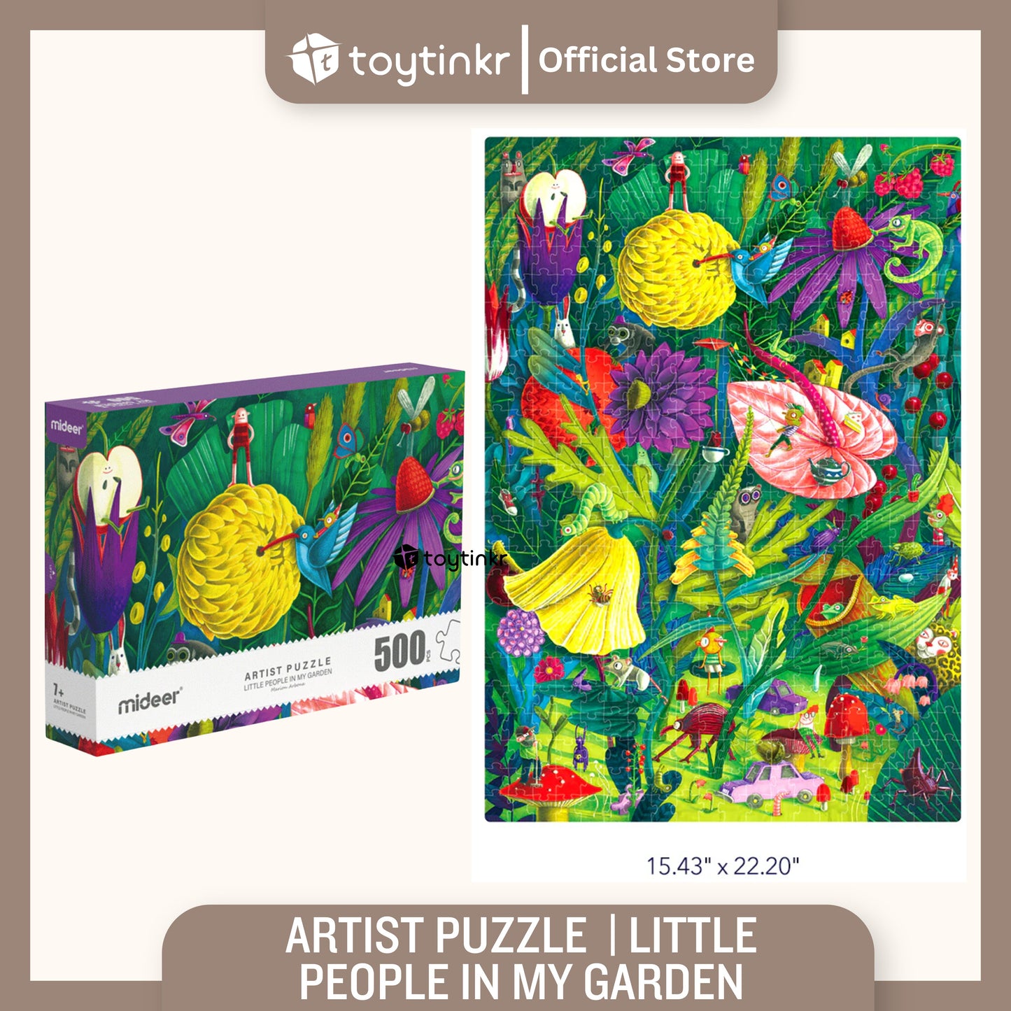 Mideer Artist Puzzle by Toytinkr