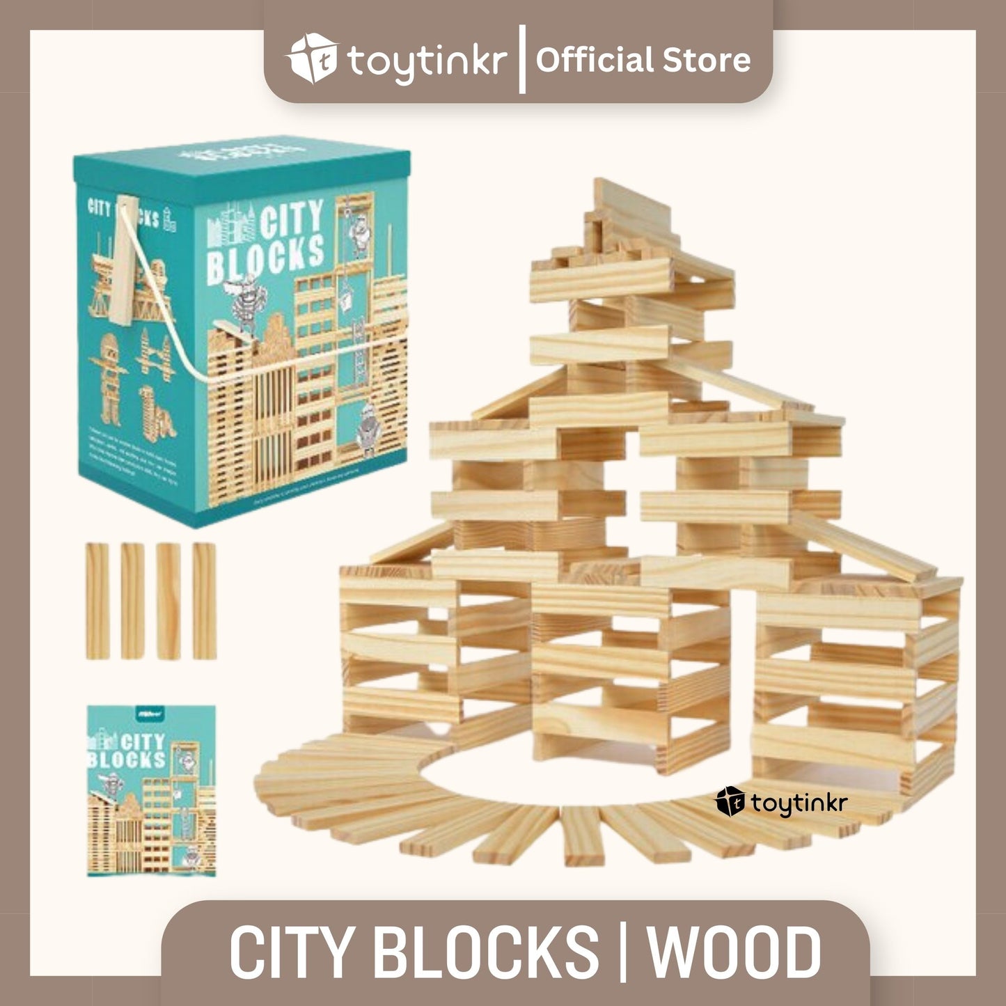 Mideer City Blocks by Toytinkr