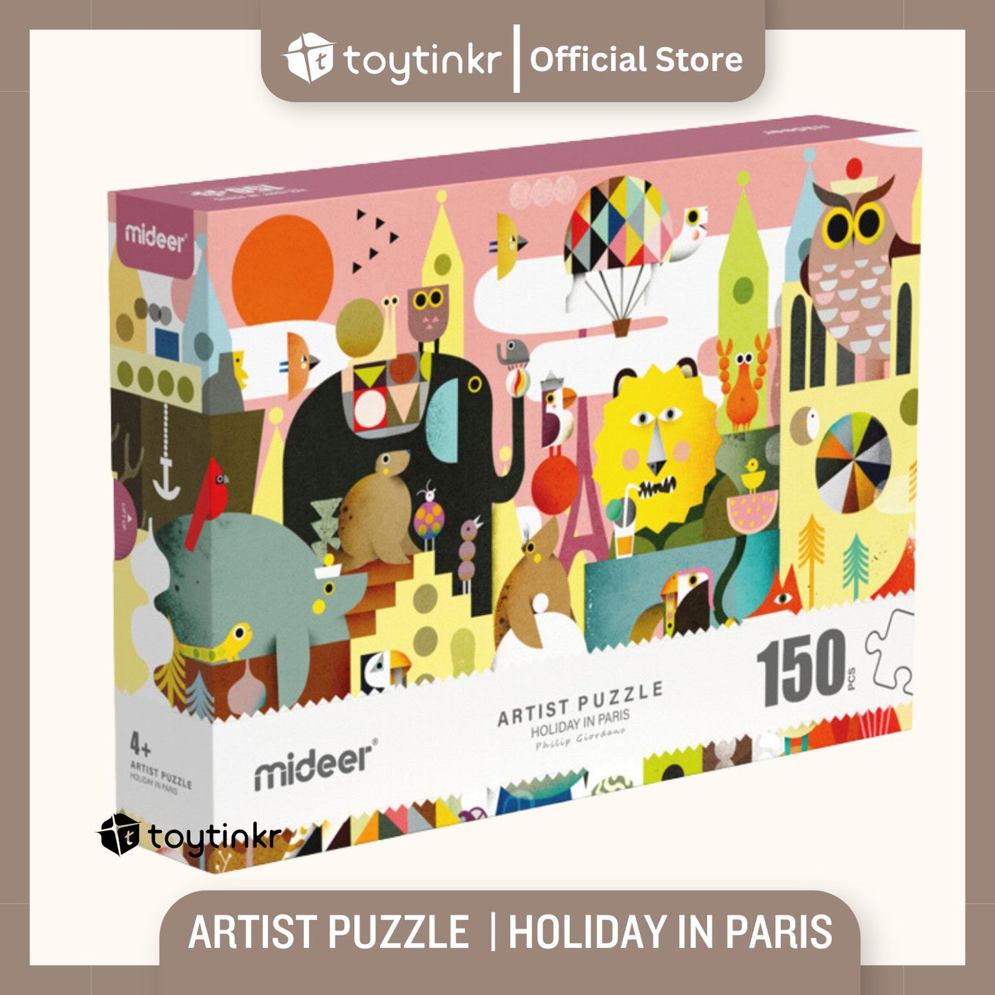 Mideer Artist Puzzle by Toytinkr