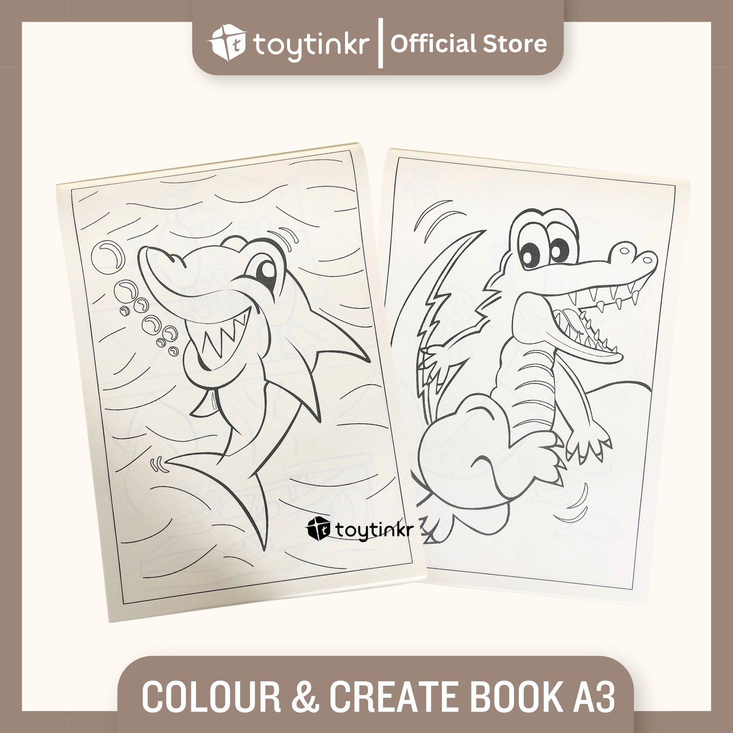 Mont Marte Colour & Create Book By Toytinkr