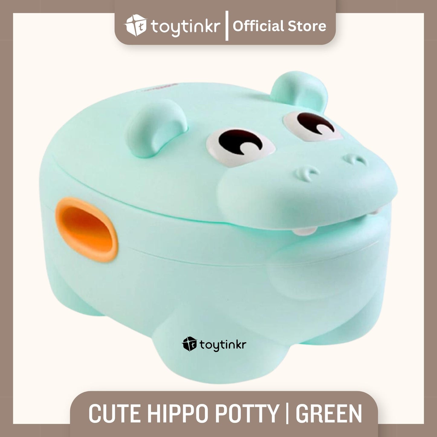 Cute Hippo Potty by Toytinkr