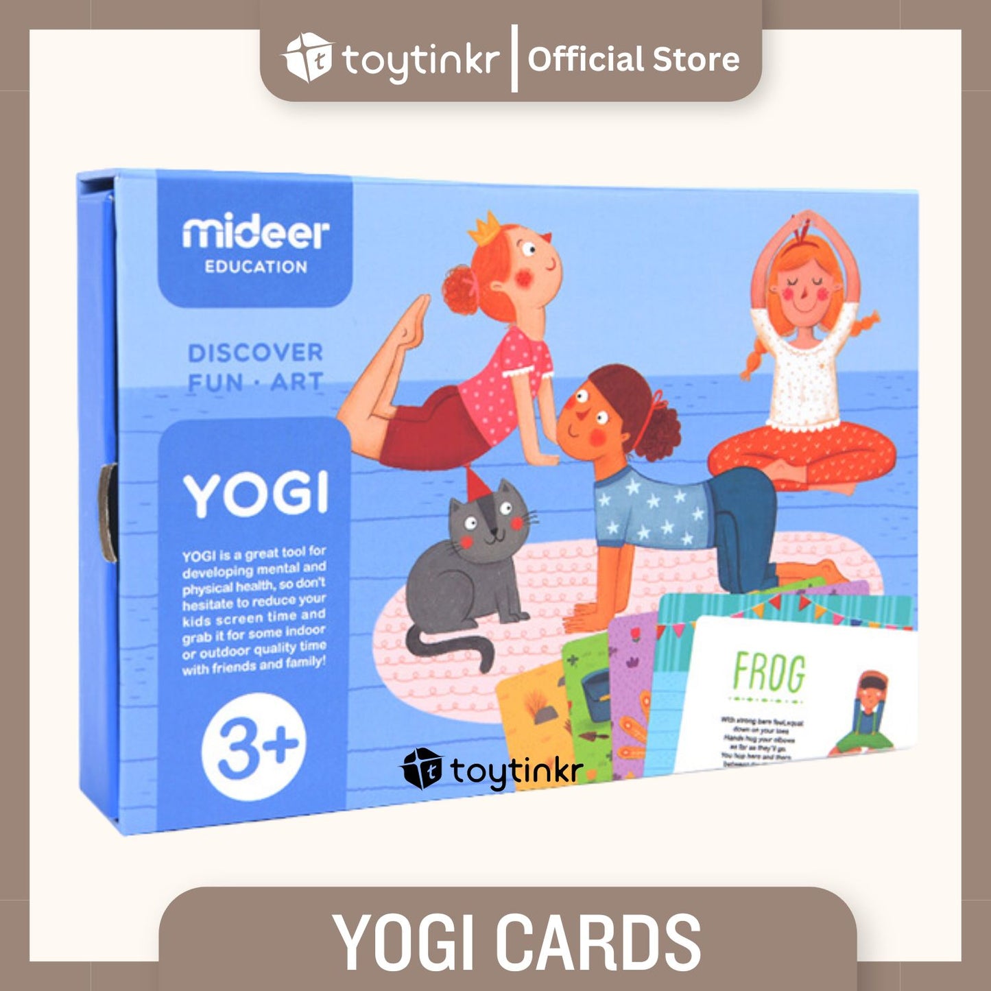 Mideer Yogi Cards by Toytinkr