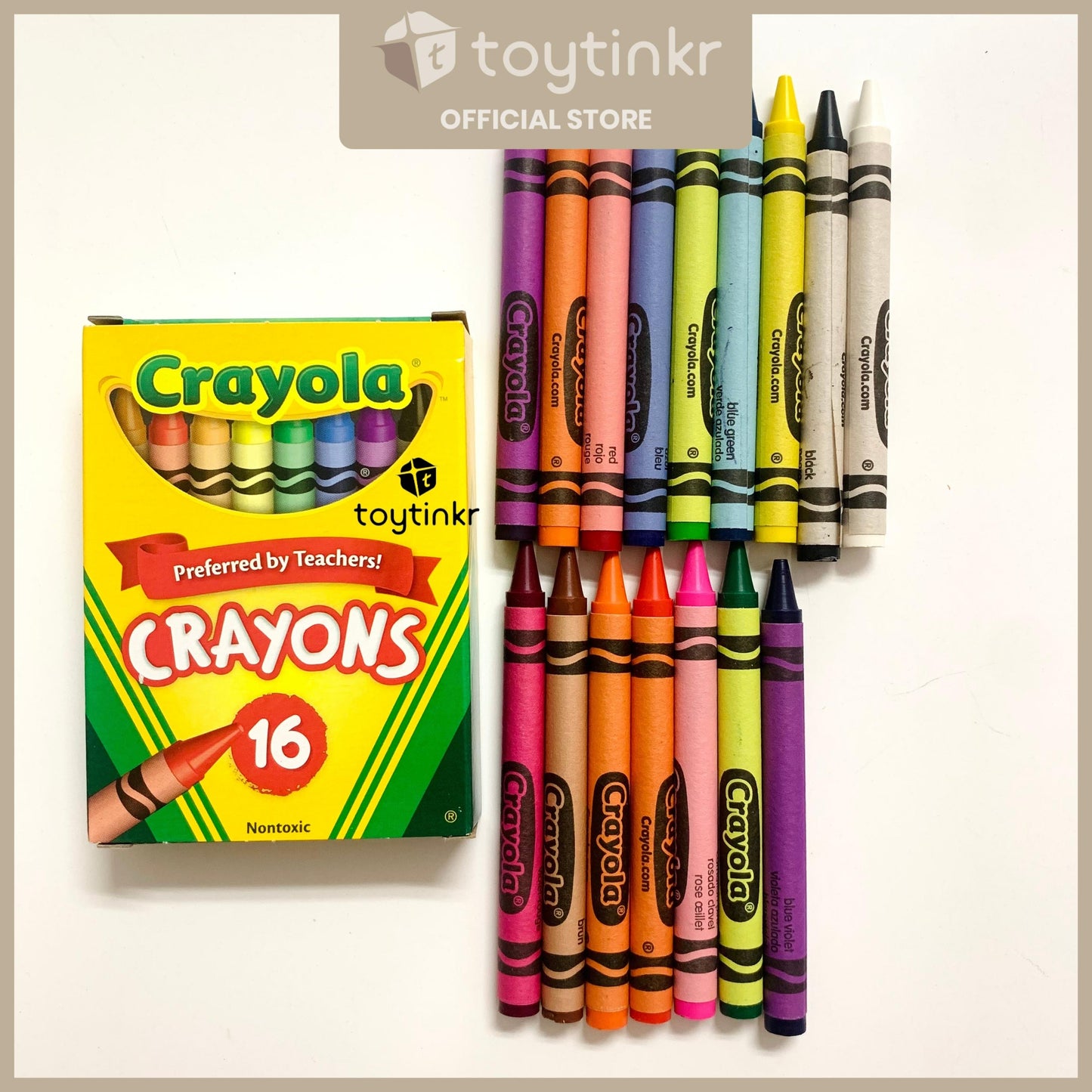 Crayola 16 Colors by Toytinkr