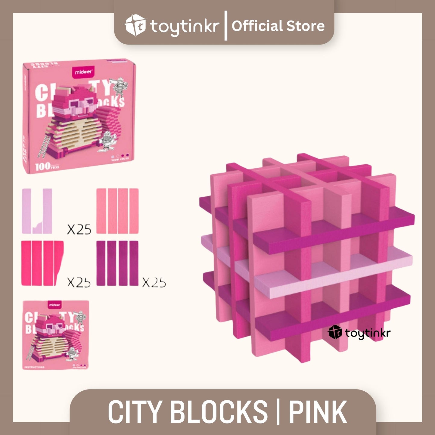 Mideer City Blocks by Toytinkr