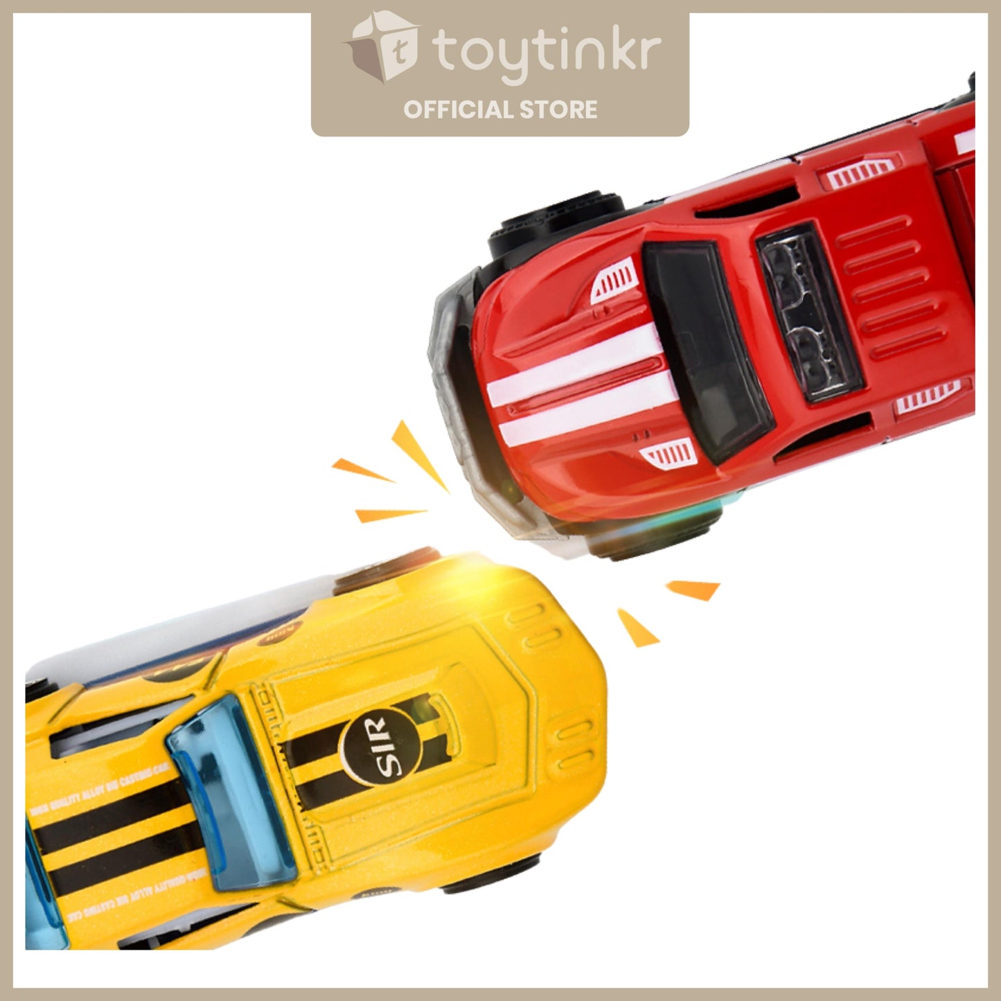 Mideer Alloy Racing Cars Set by Toytinkr