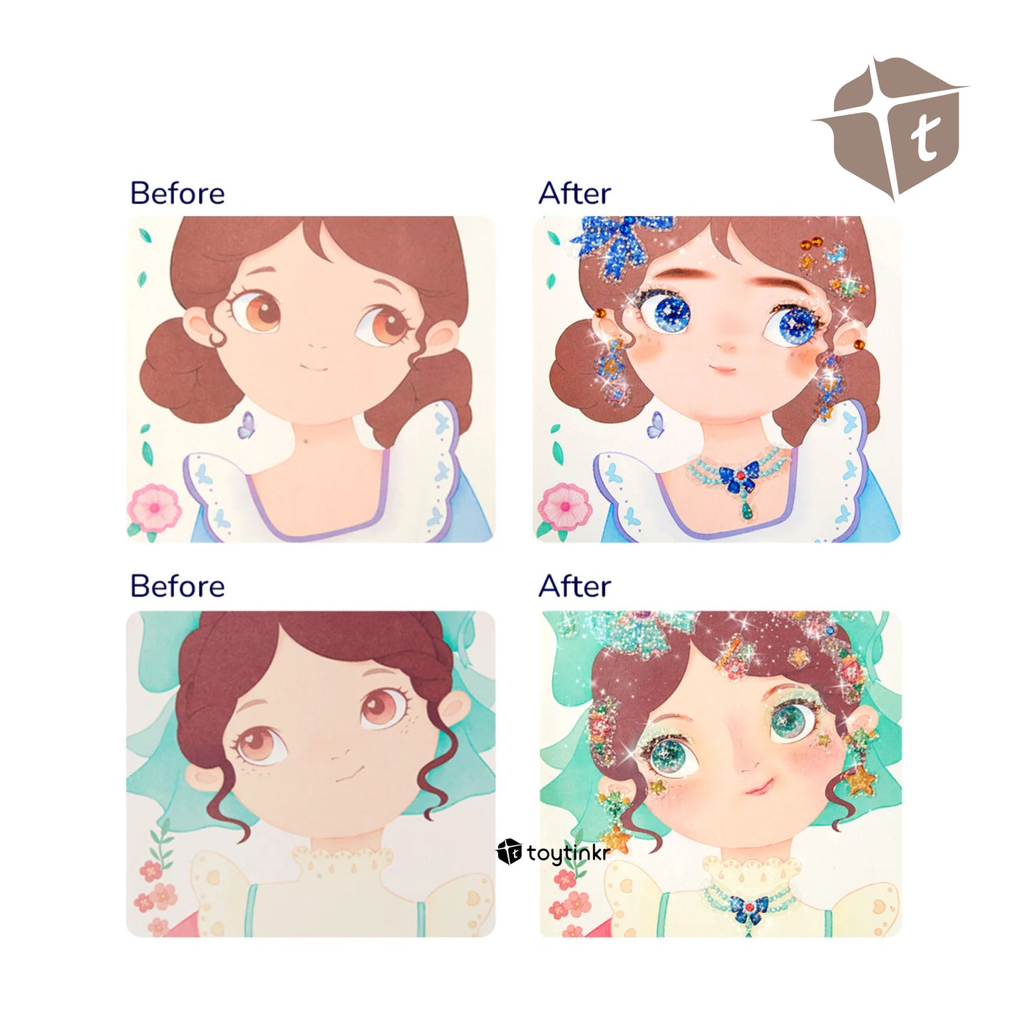 Mideer 3 in 1 Dress Up Game Set by Toytinkr