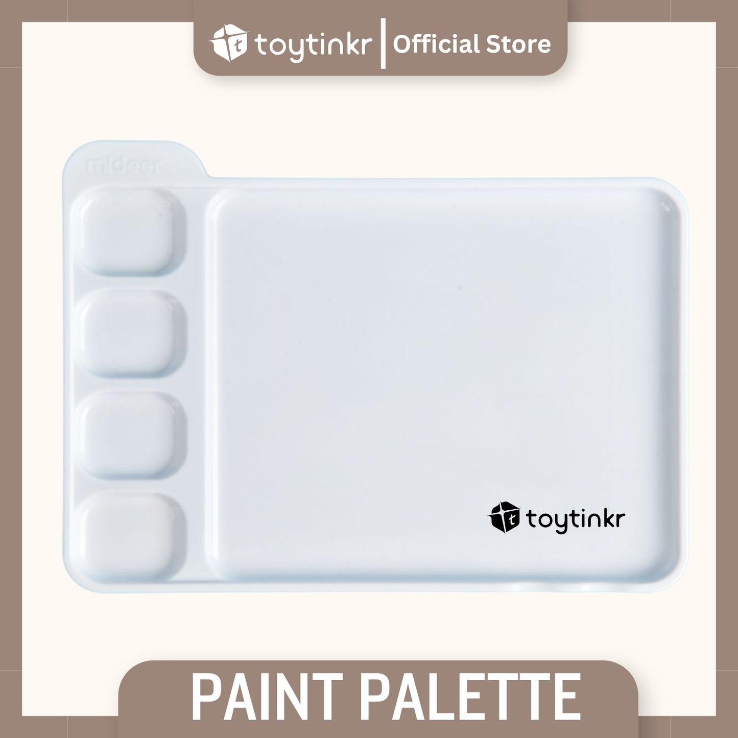 Mideer Finger Paint Brush Set and Palette by Toytinkr
