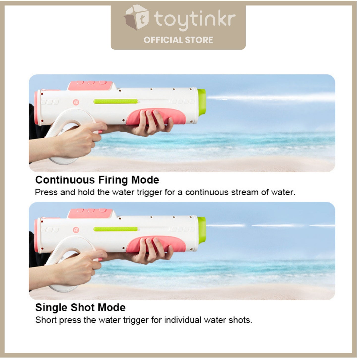 Mideer Electric Water Gun By Toytinkr