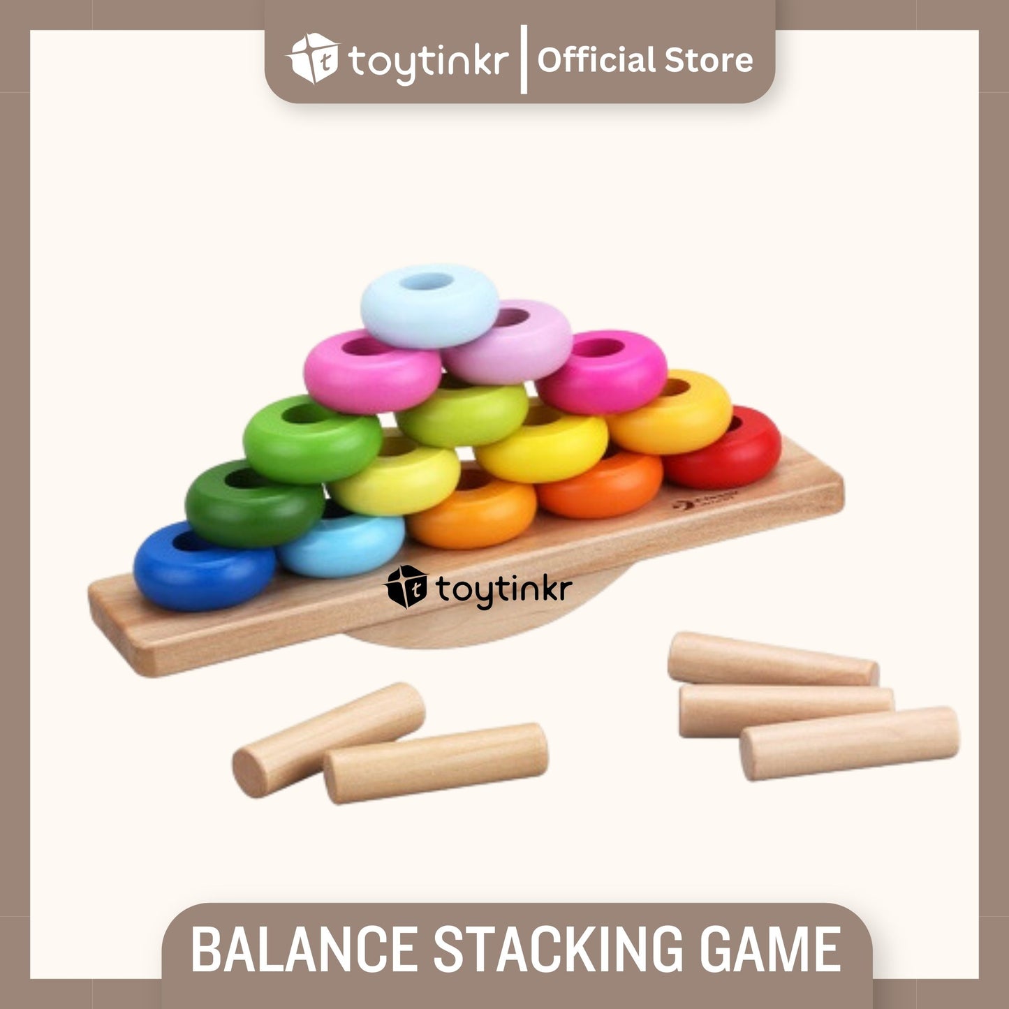 CW Balance Stacking Game by Toytinkr