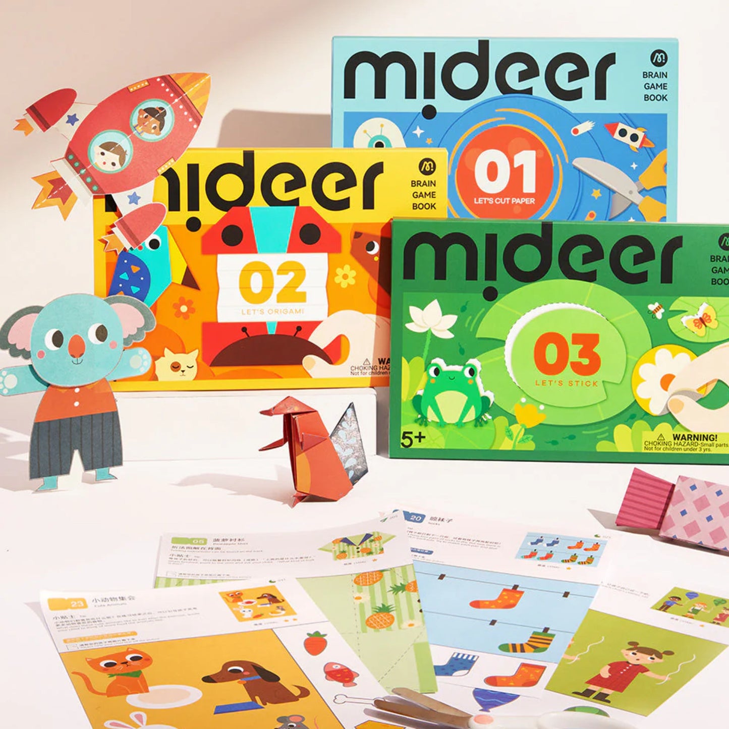 Mideer Origami Paper Folding - Level 2 by Toytinkr