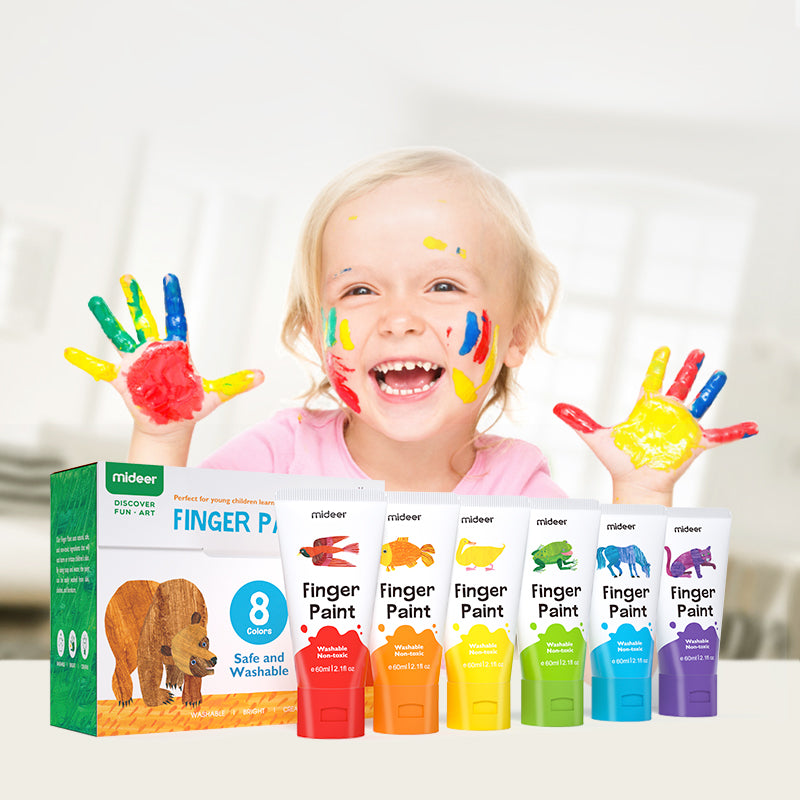 Mideer Finger Paint Art Book by Toytinkr
